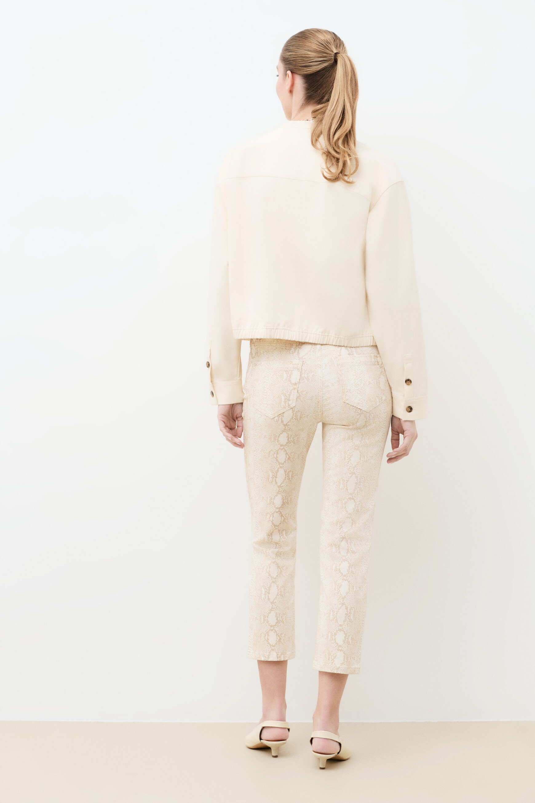 Giubbotto Voyage beige donna