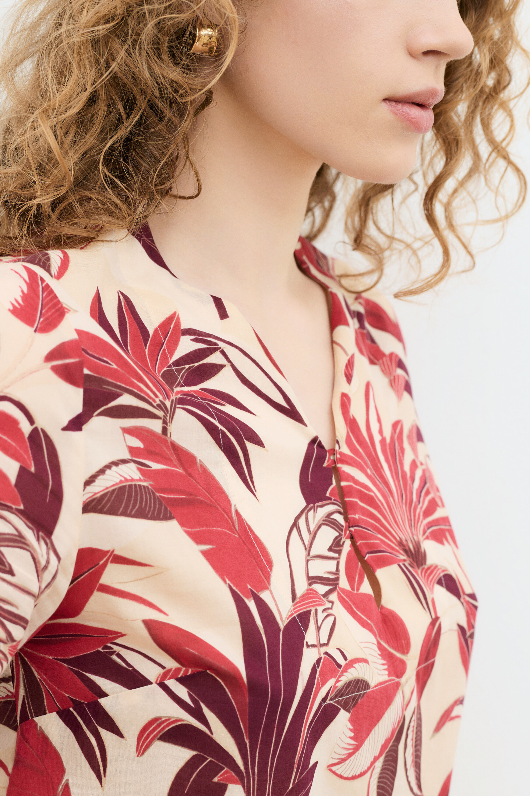 Cecilia shirt ecru woman