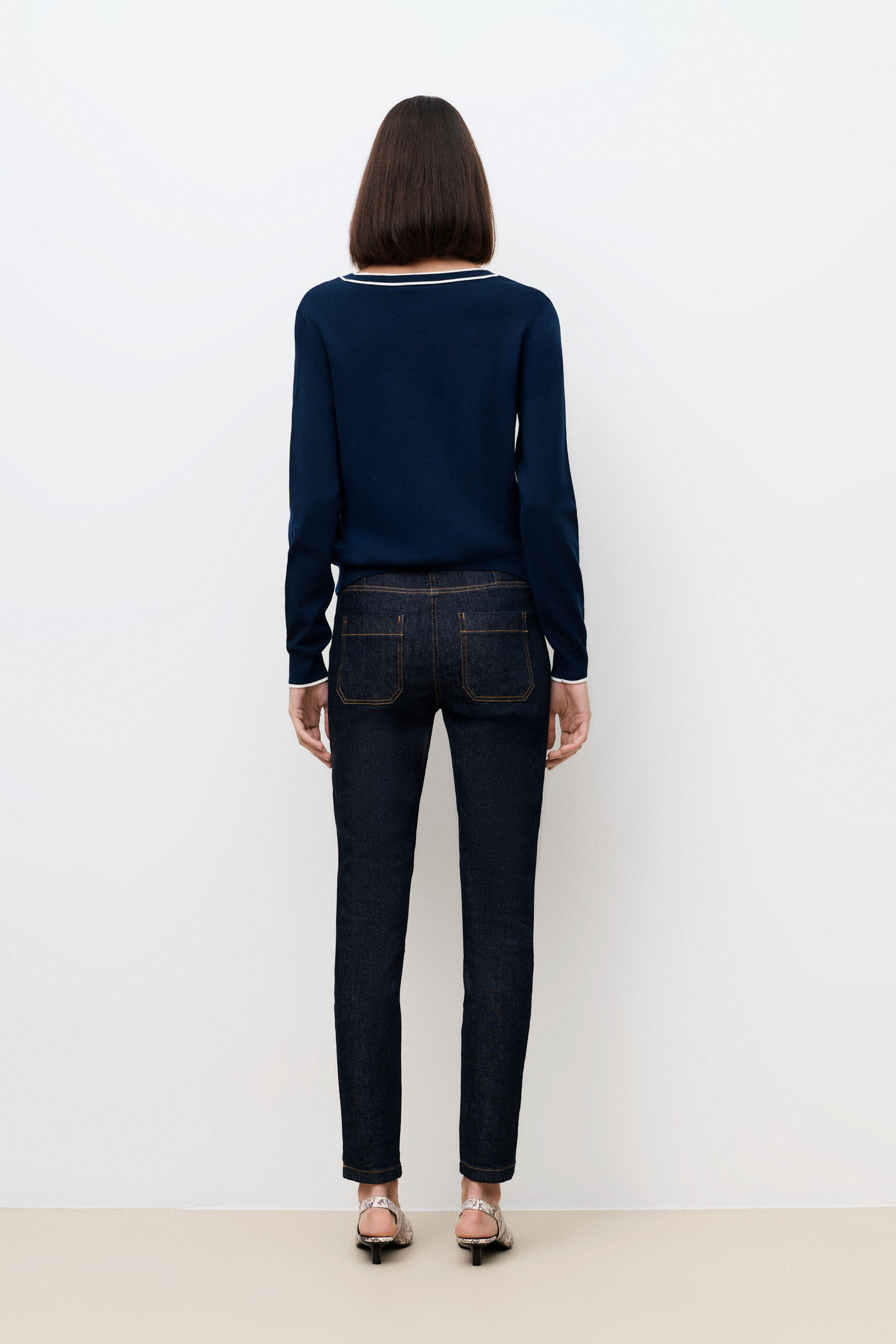Mcharlotte sweater navy blue woman