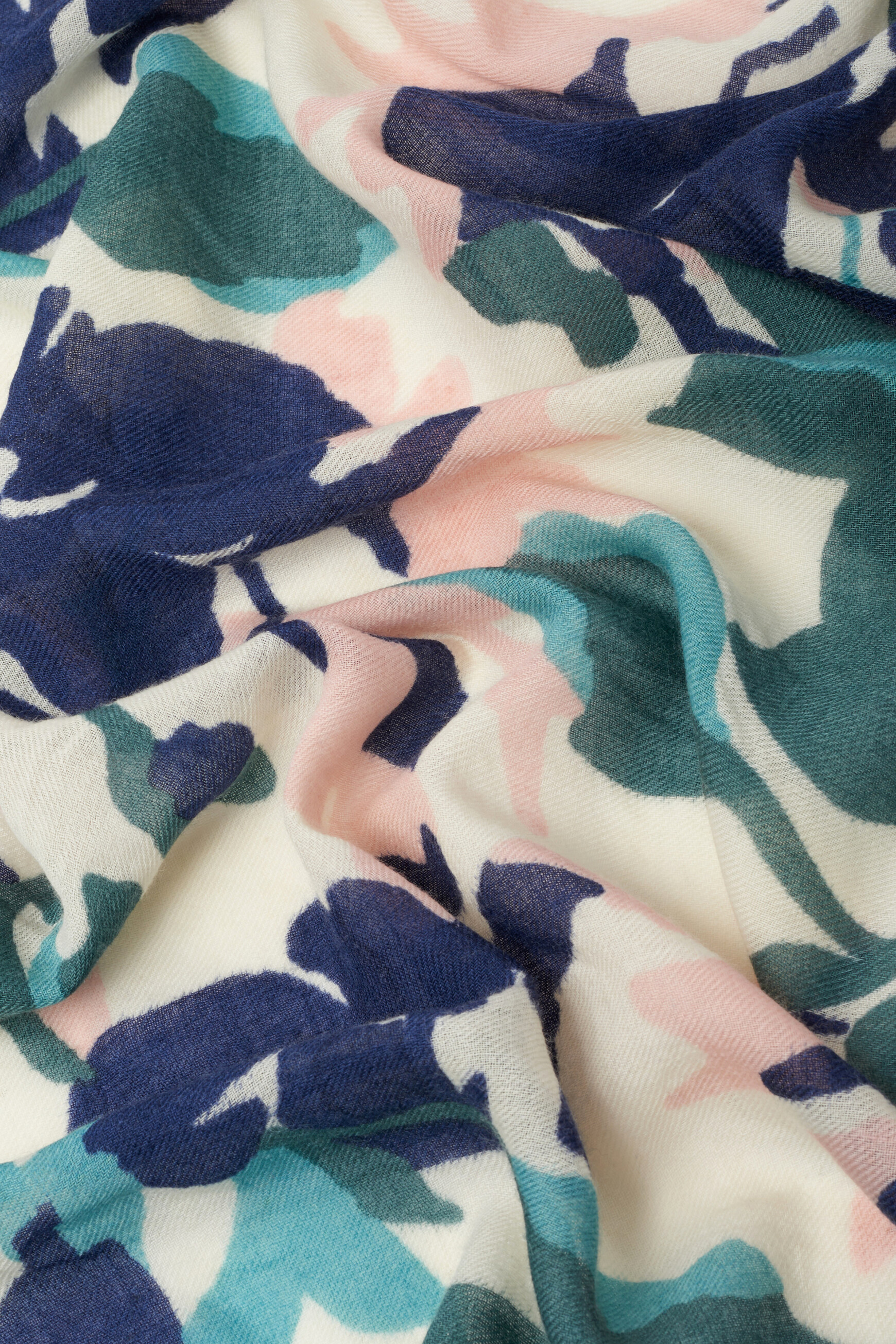 Foulard Laflora vert fonc&eacute; femme
