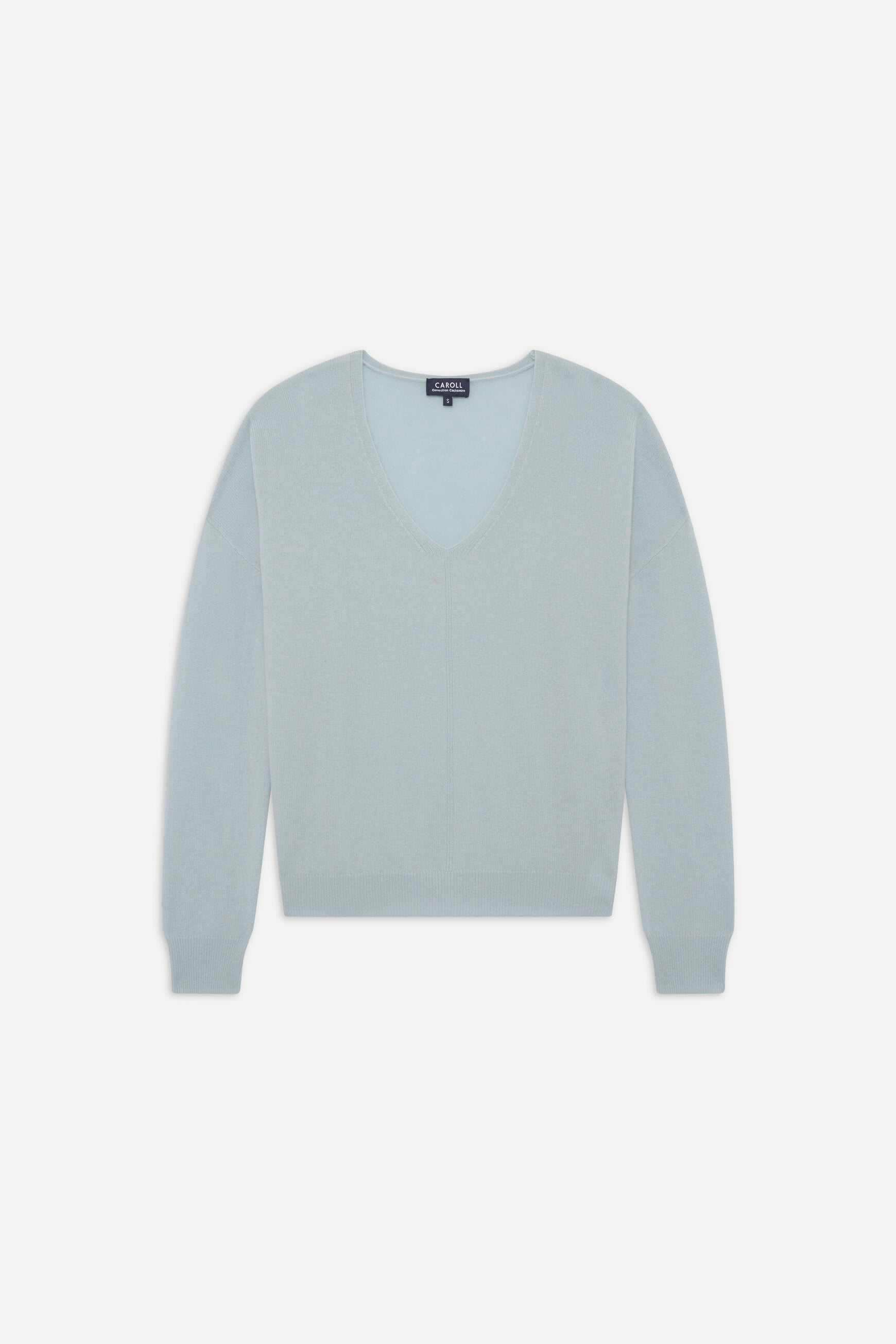 Mthelmina 100% cashmere sweater blue-grey woman
