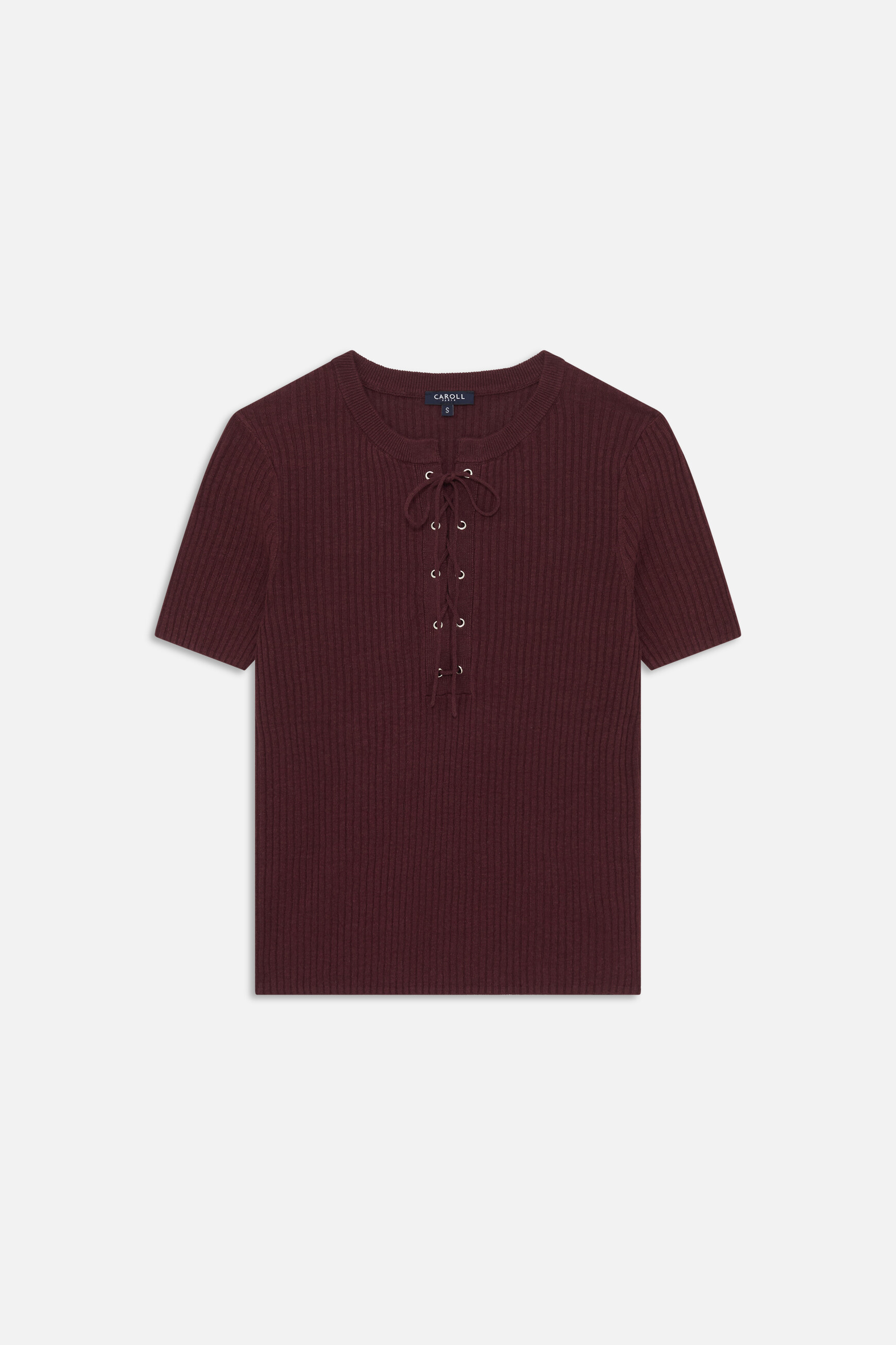 Pull Mvanessa prune femme