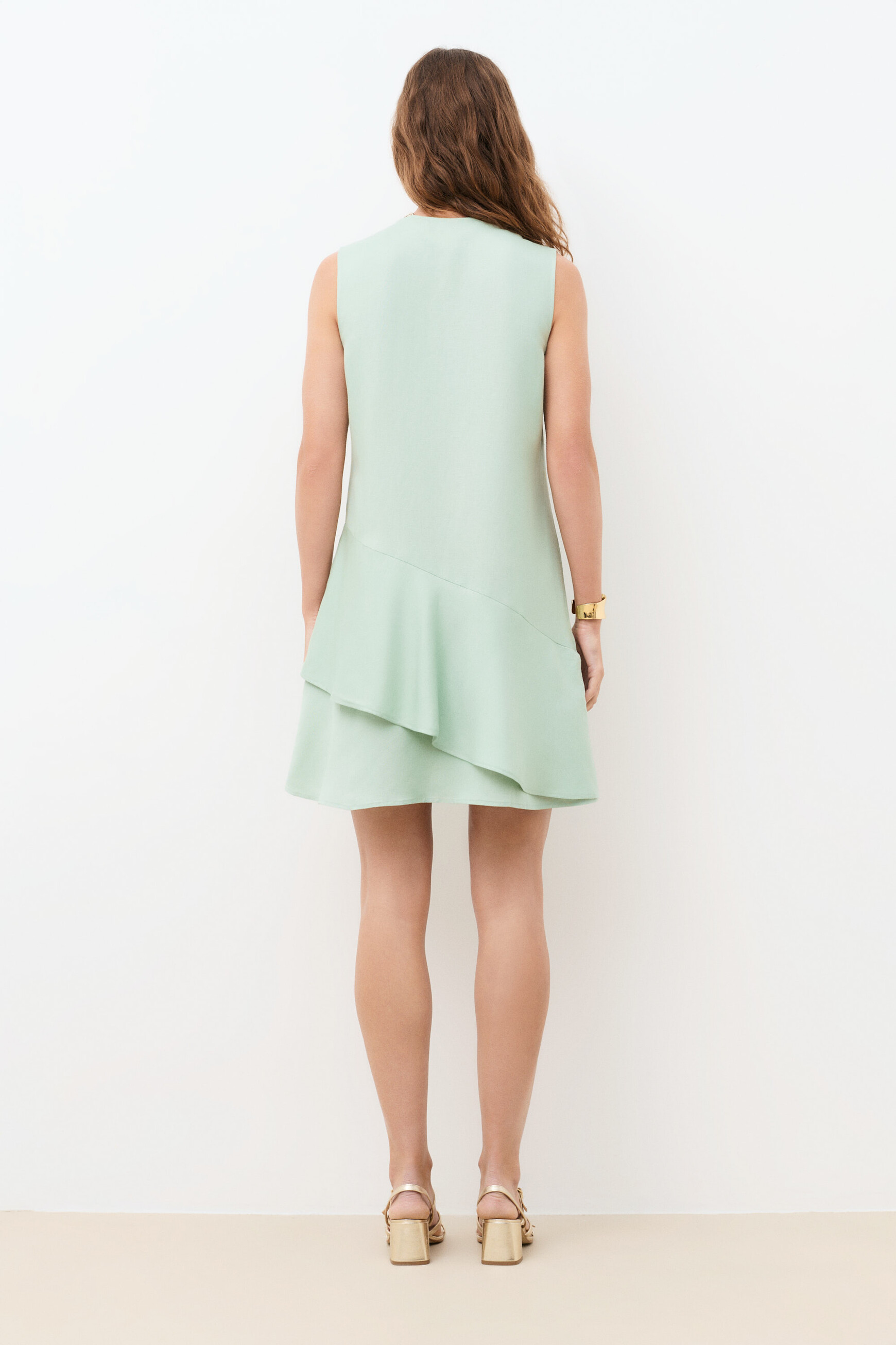 Robe Ranabelle vert pastel femme