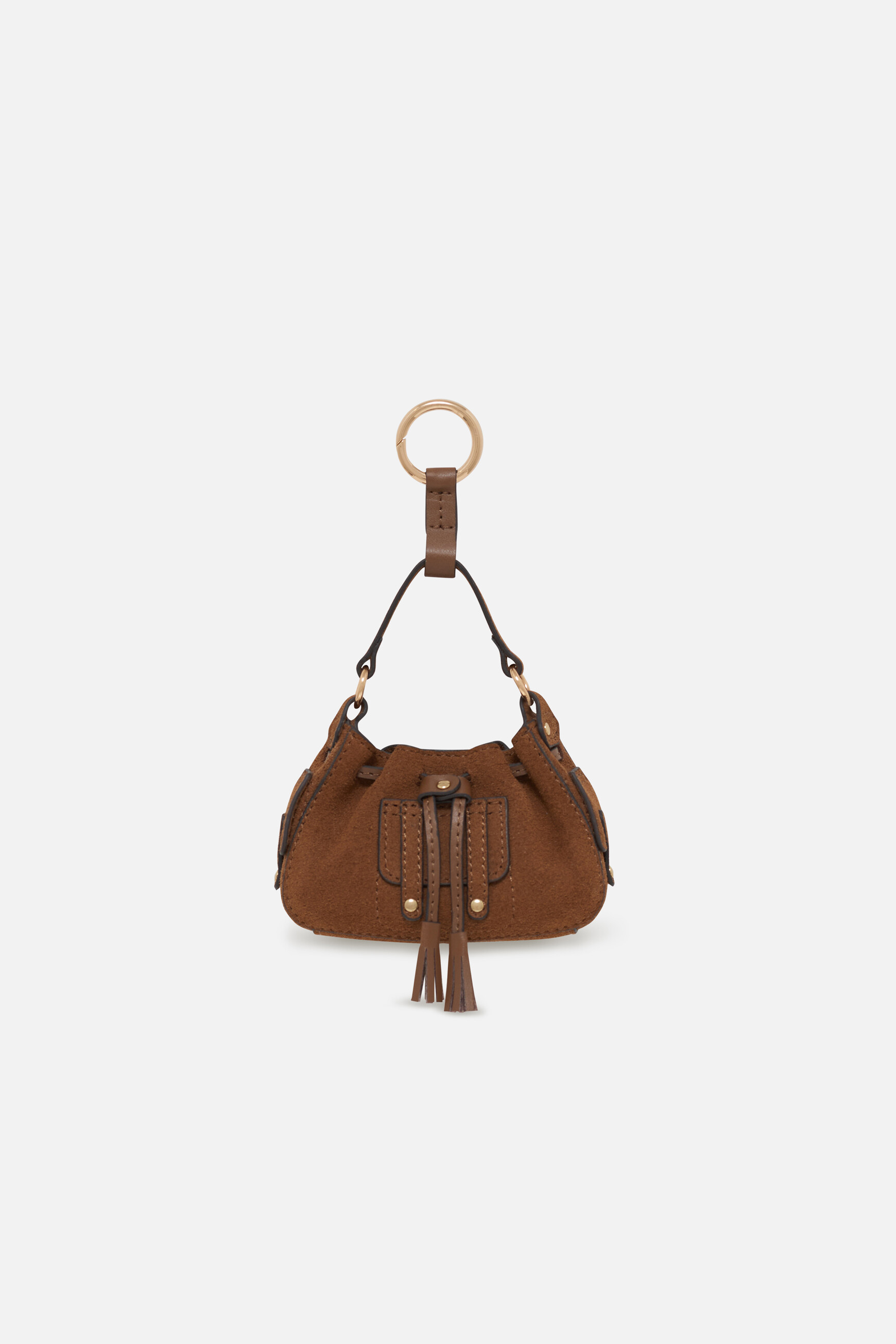Llavero Baby-Vic taupe mujer
