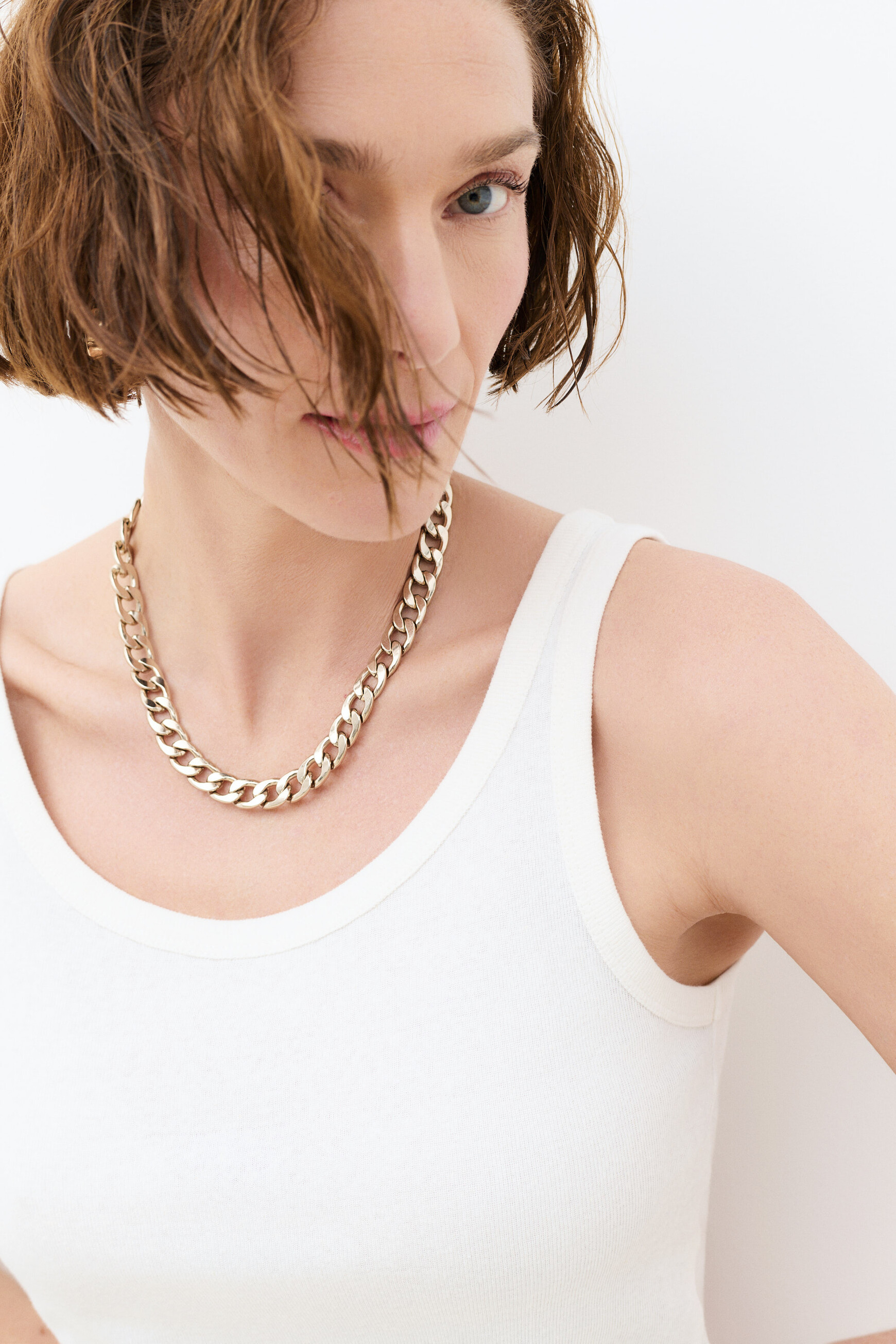 T-shirt Taby ecru femme
