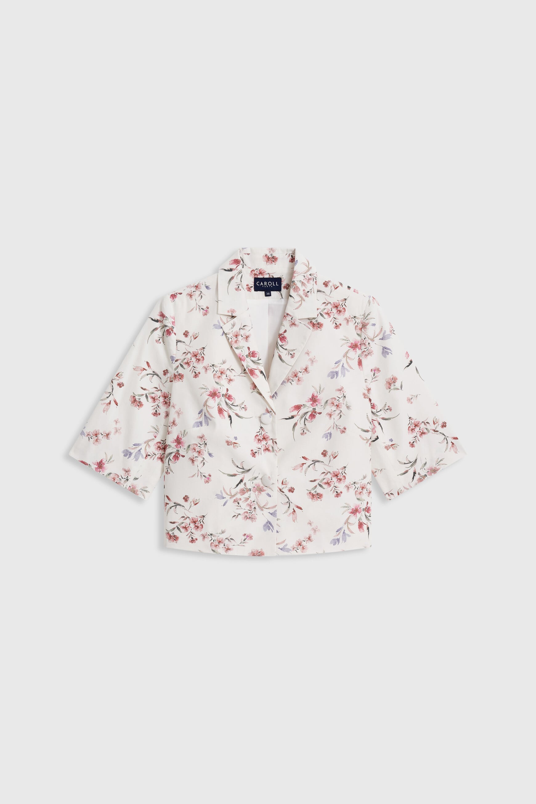 Veste Vamp Print ivoire femme