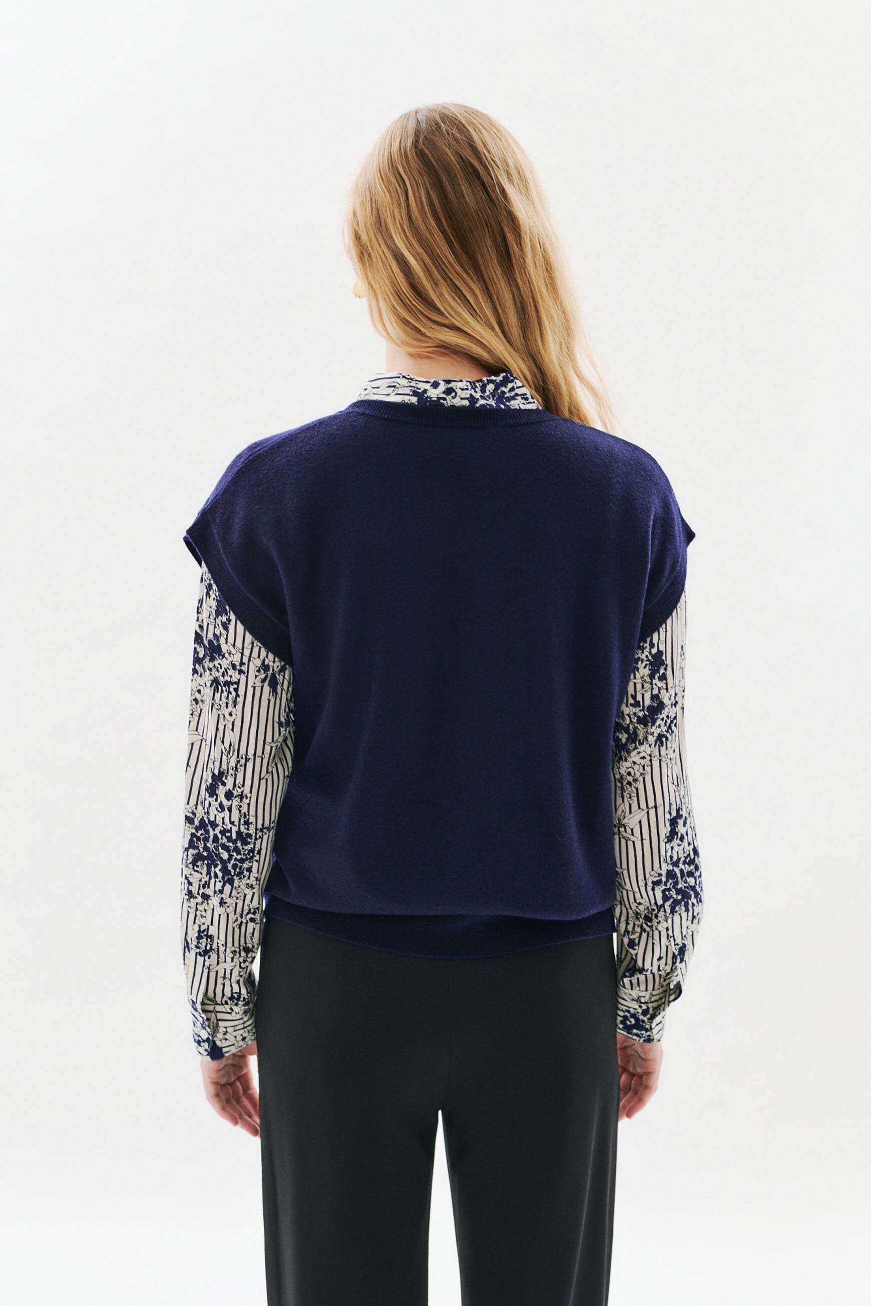 Maglione mathilde blu navy donna