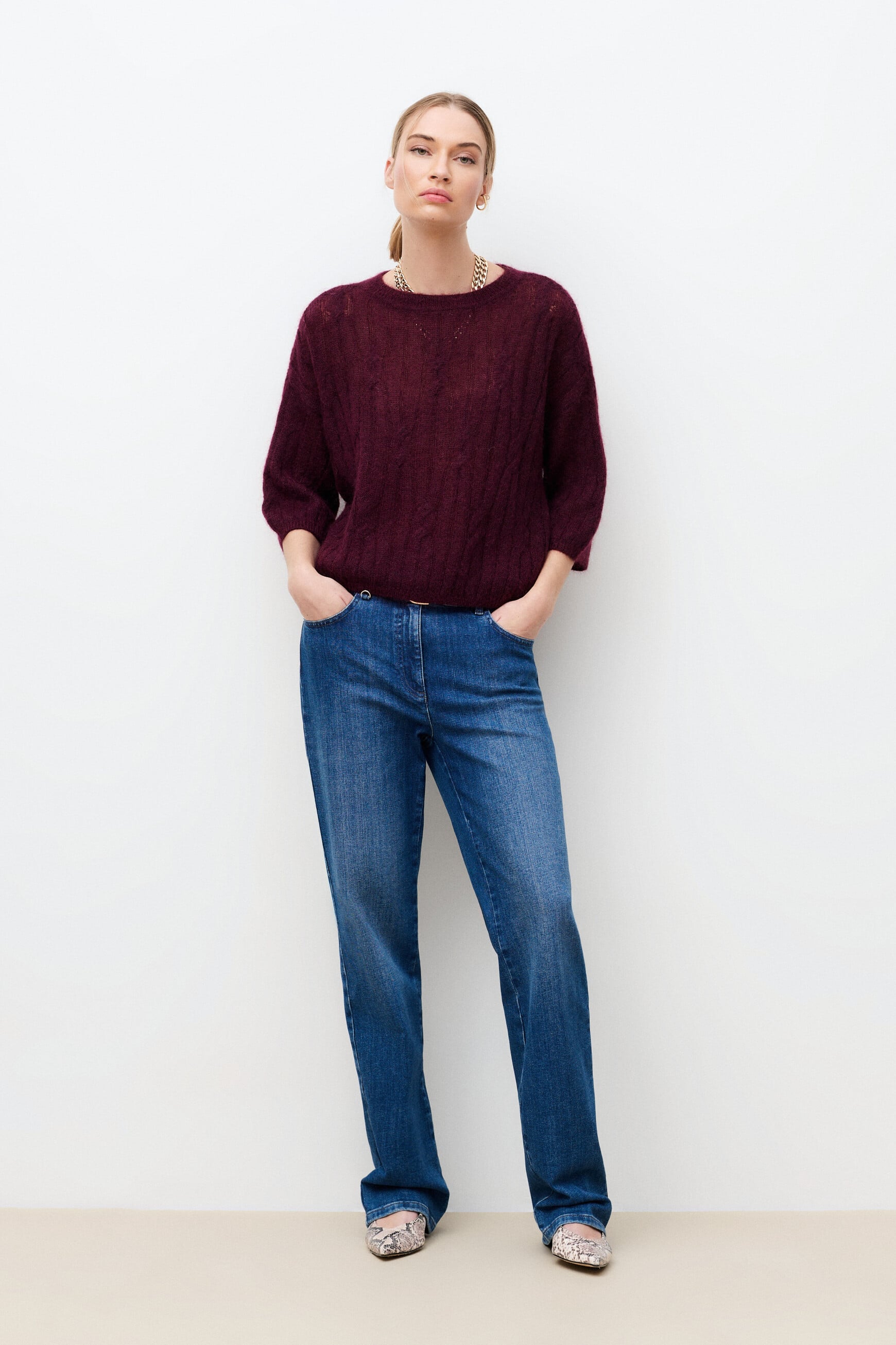 Pull mchloe prune femme