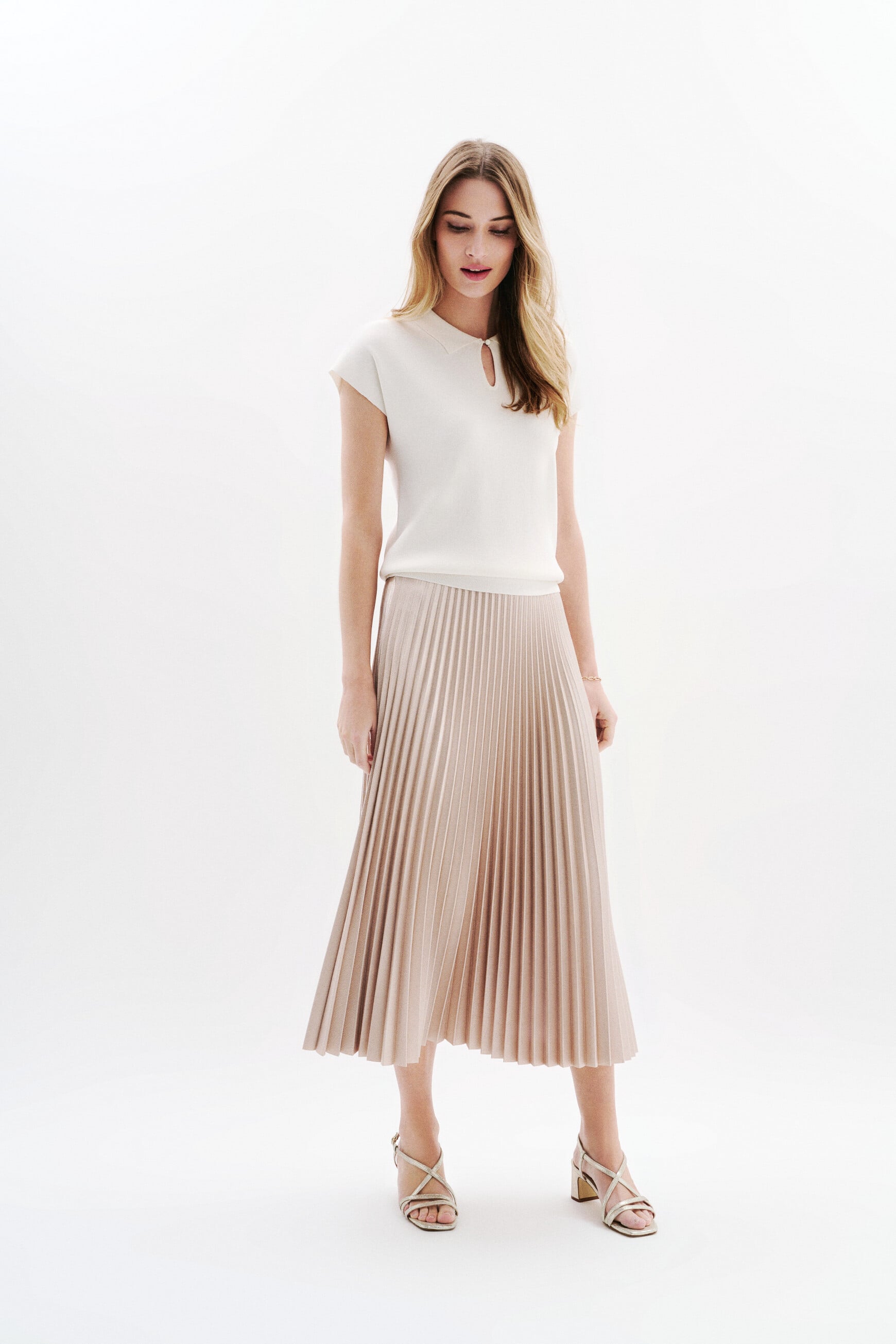 Pull Mruben ecru femme