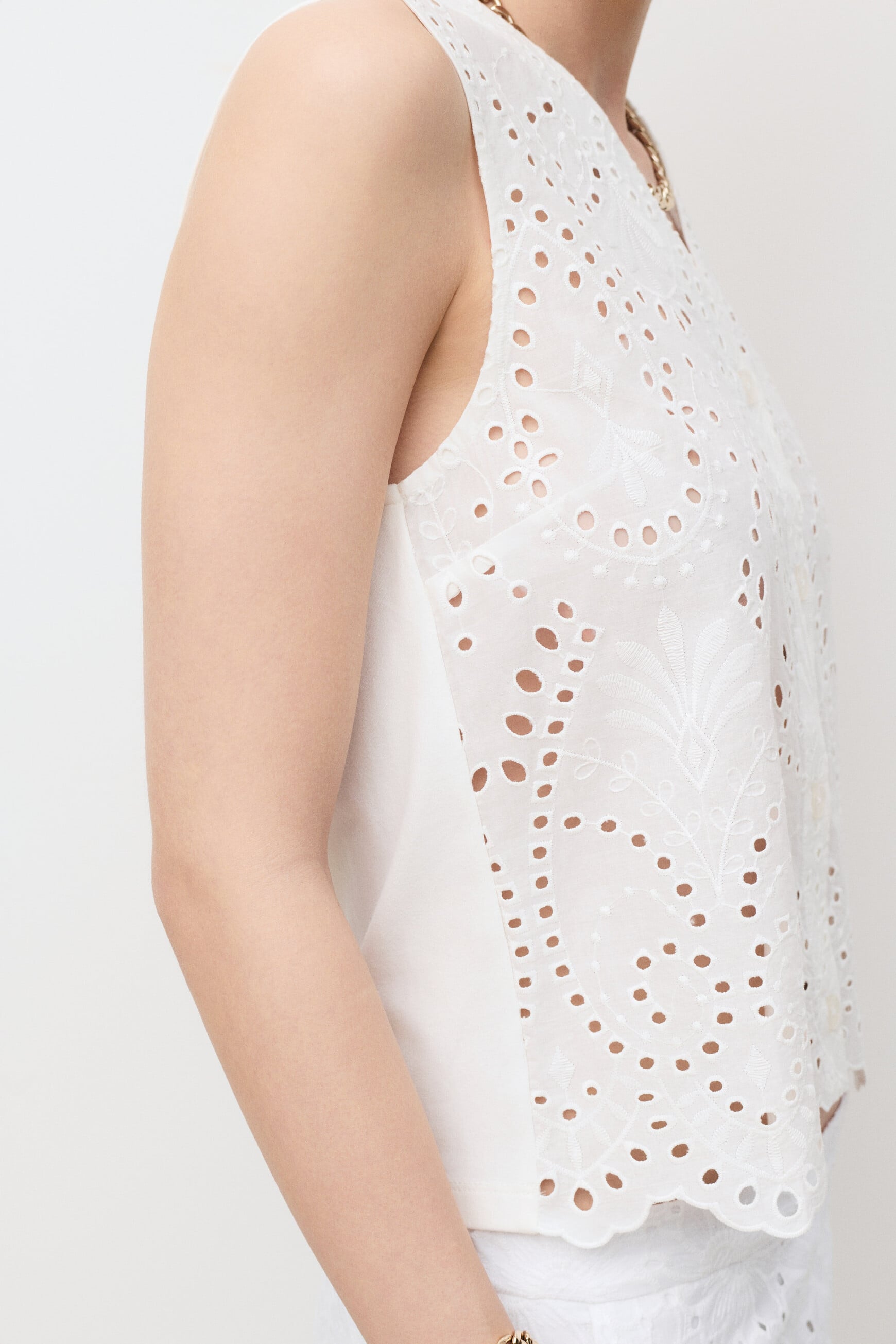 Camiseta Tjonathan crudo mujer