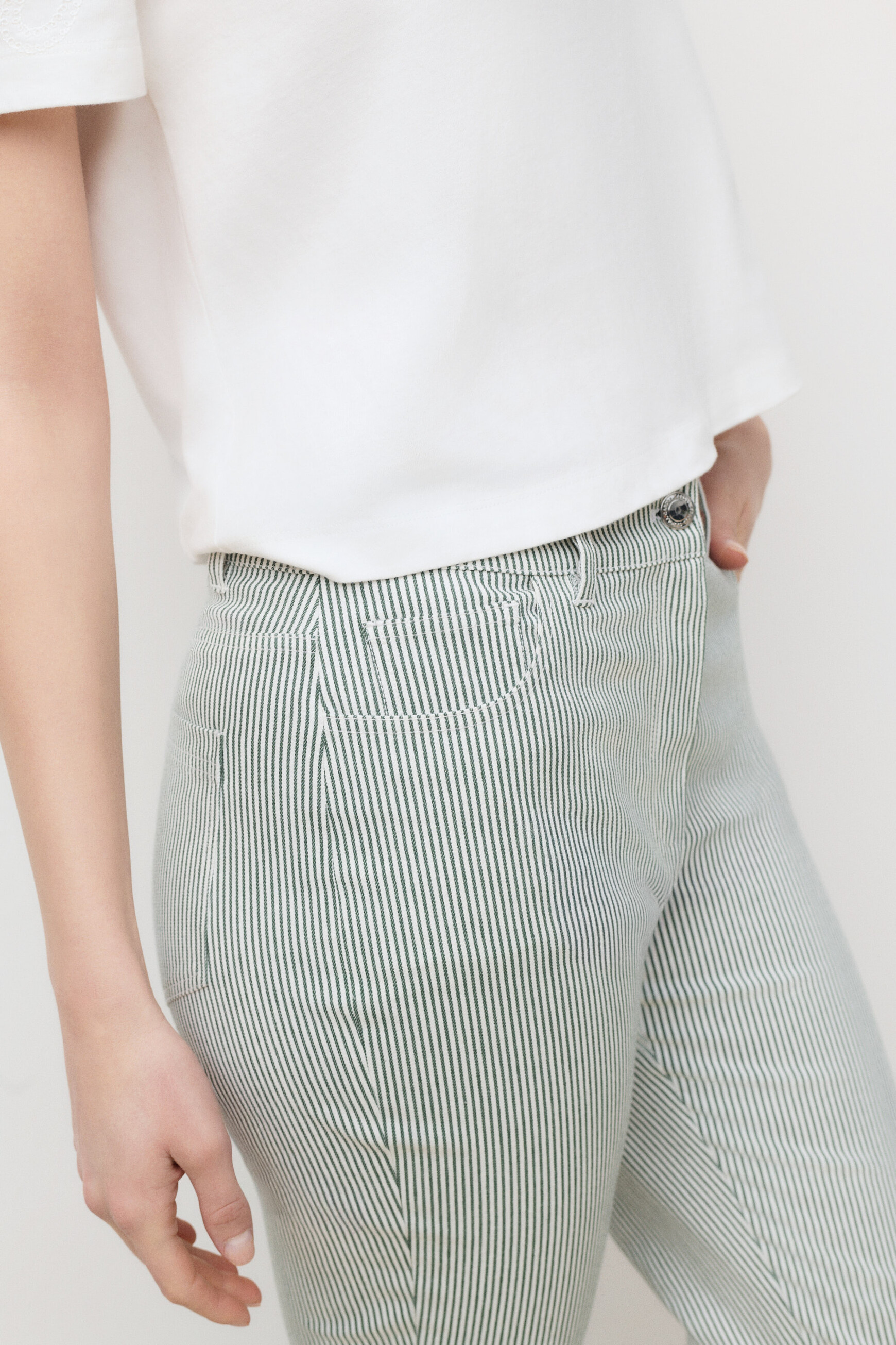 Pasonata3 trousers dark green woman