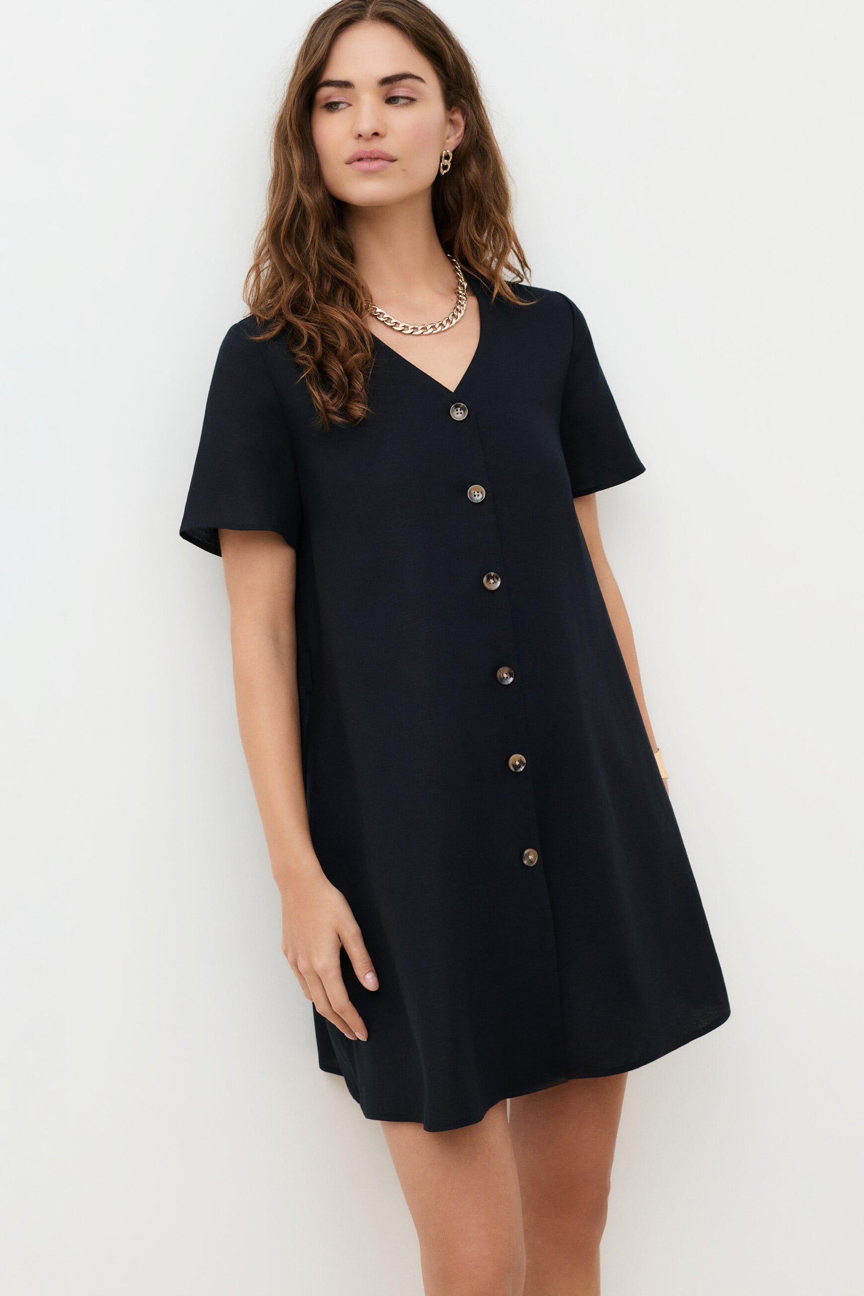 Rima dress black woman