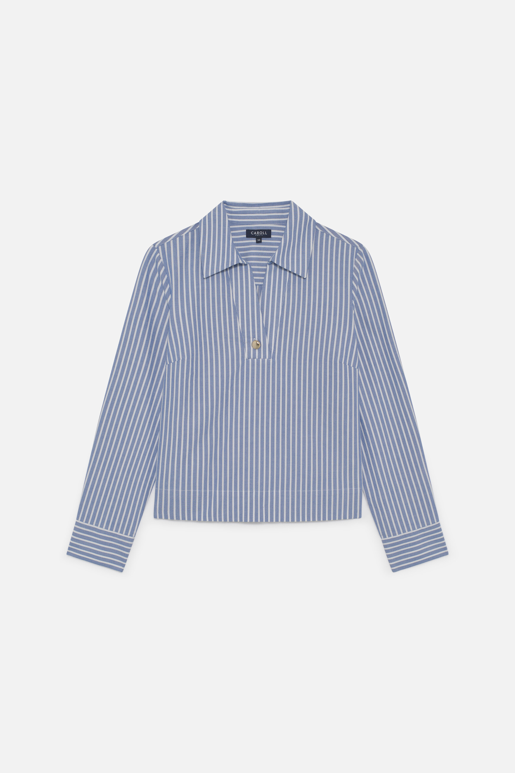 Chemise Clodia2 bleu pastel femme