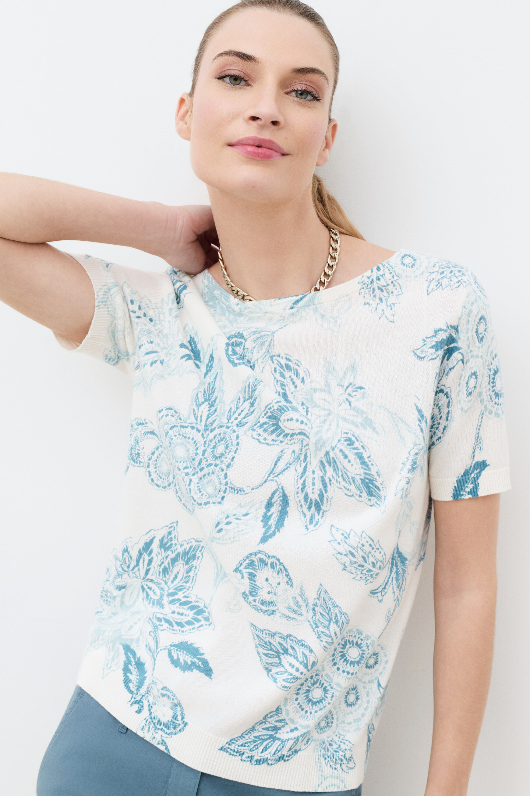 Jersey Mlise marfil mujer