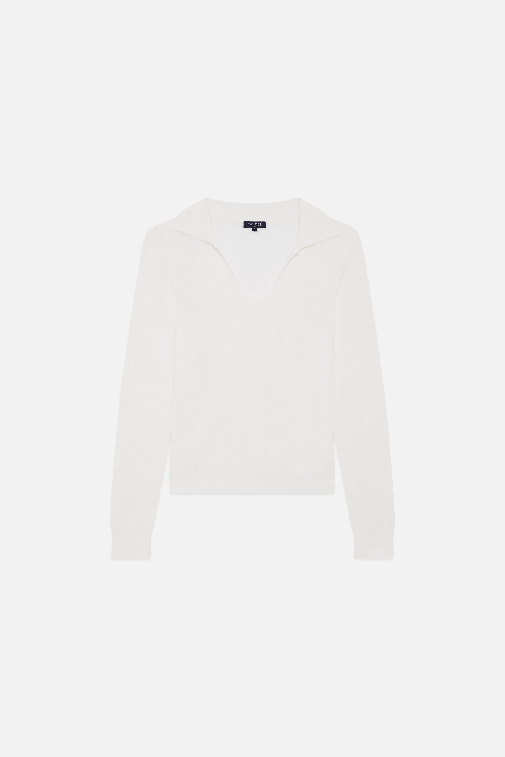 Jersey Maiwen blanco mujer