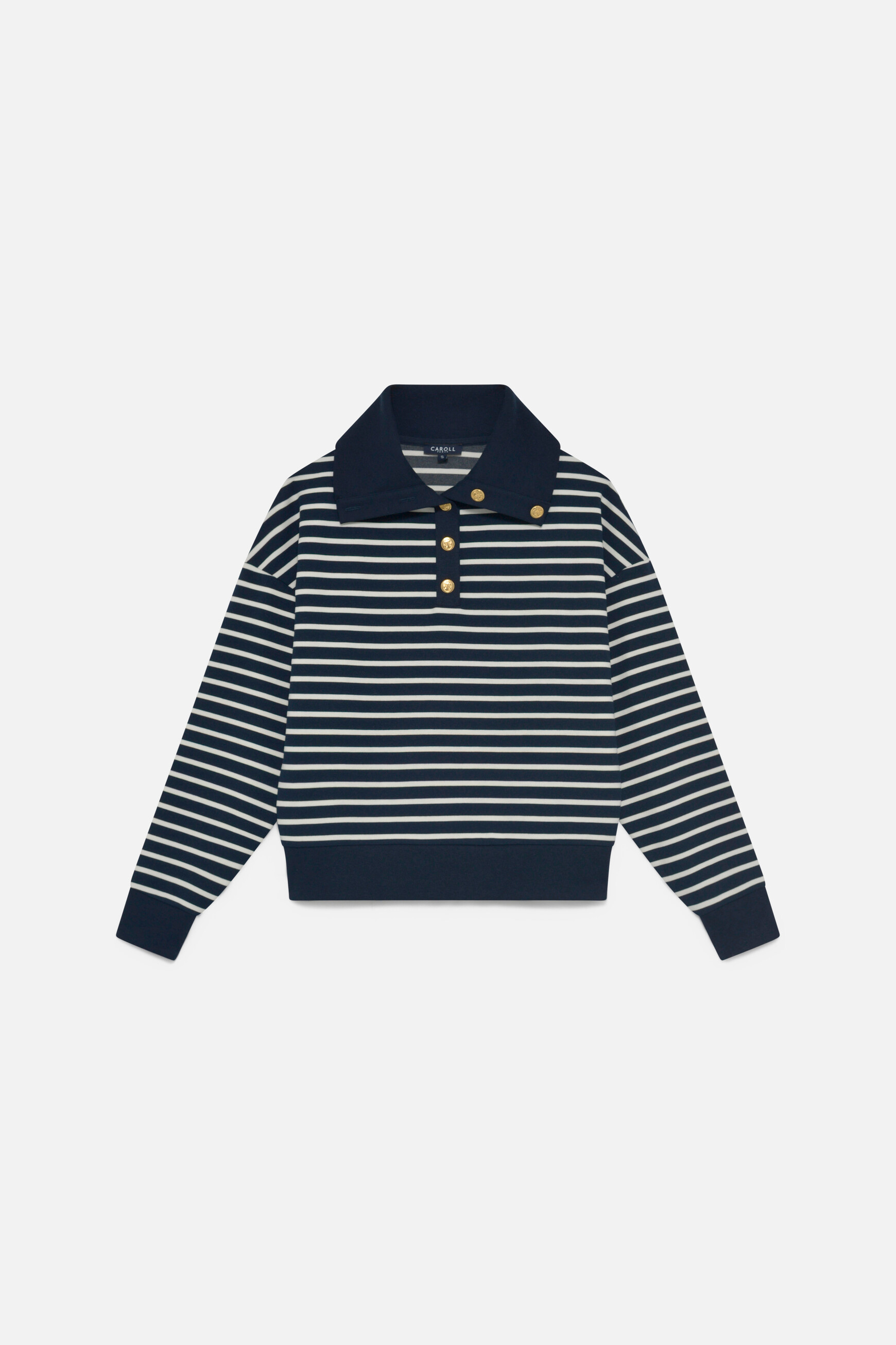 Sweatshirt Tlouis bleu marine femme