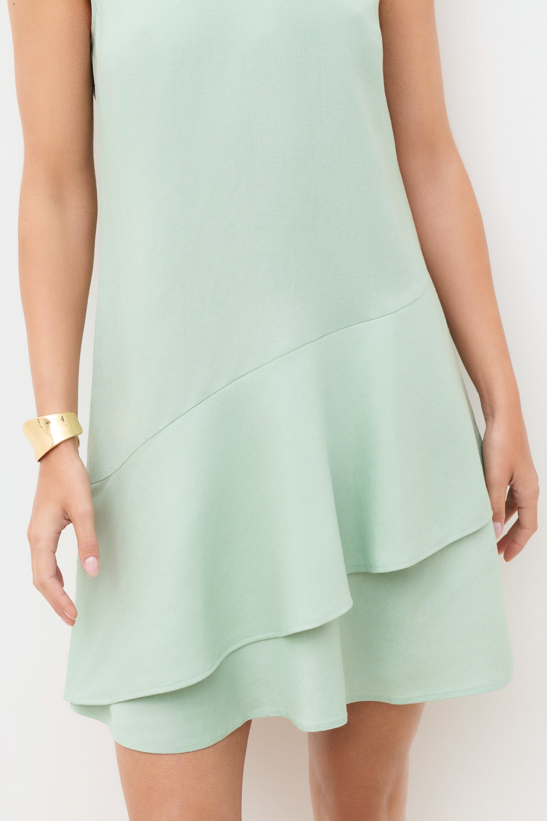 Robe Ranabelle vert pastel femme