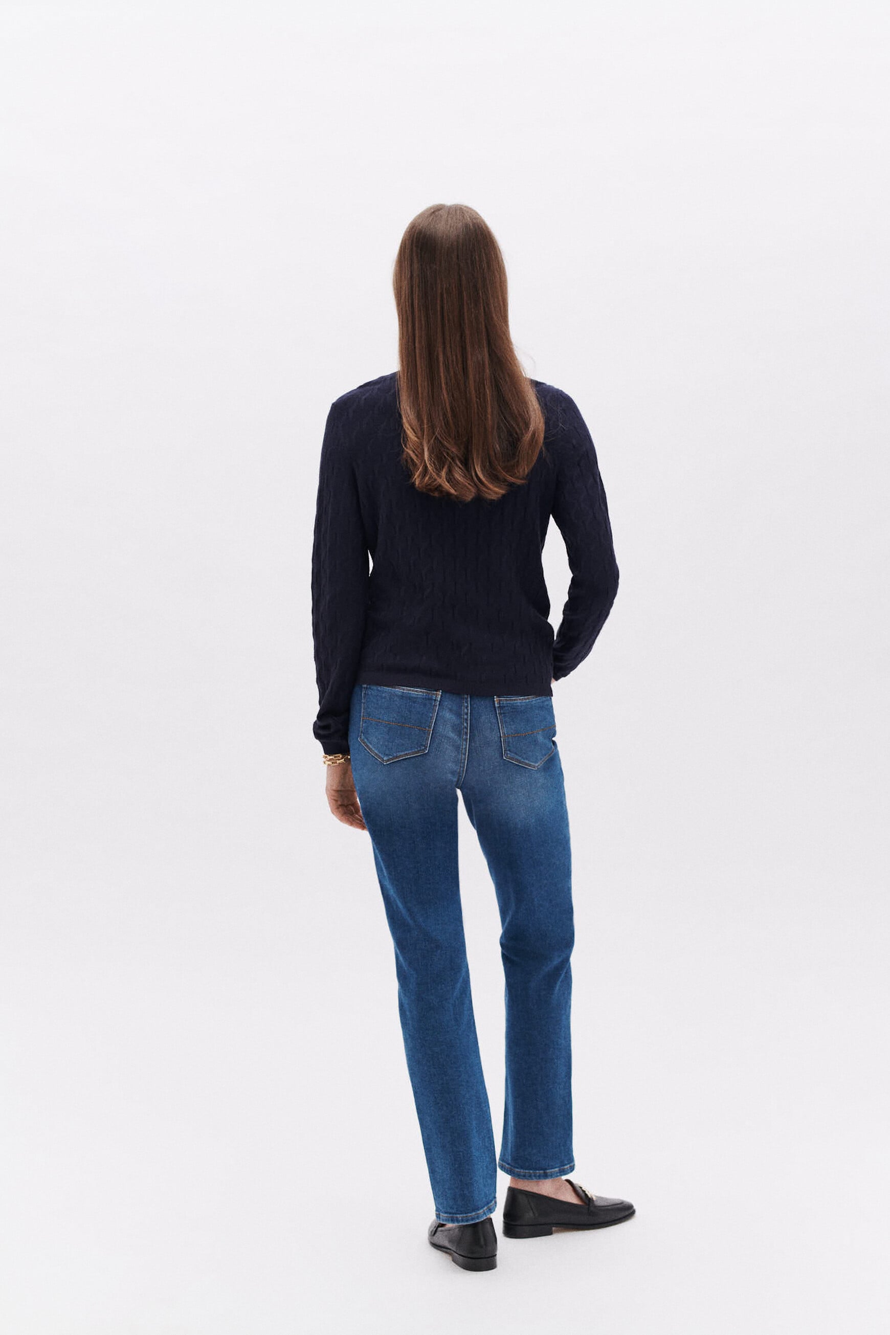 Manina sweater navy blue woman