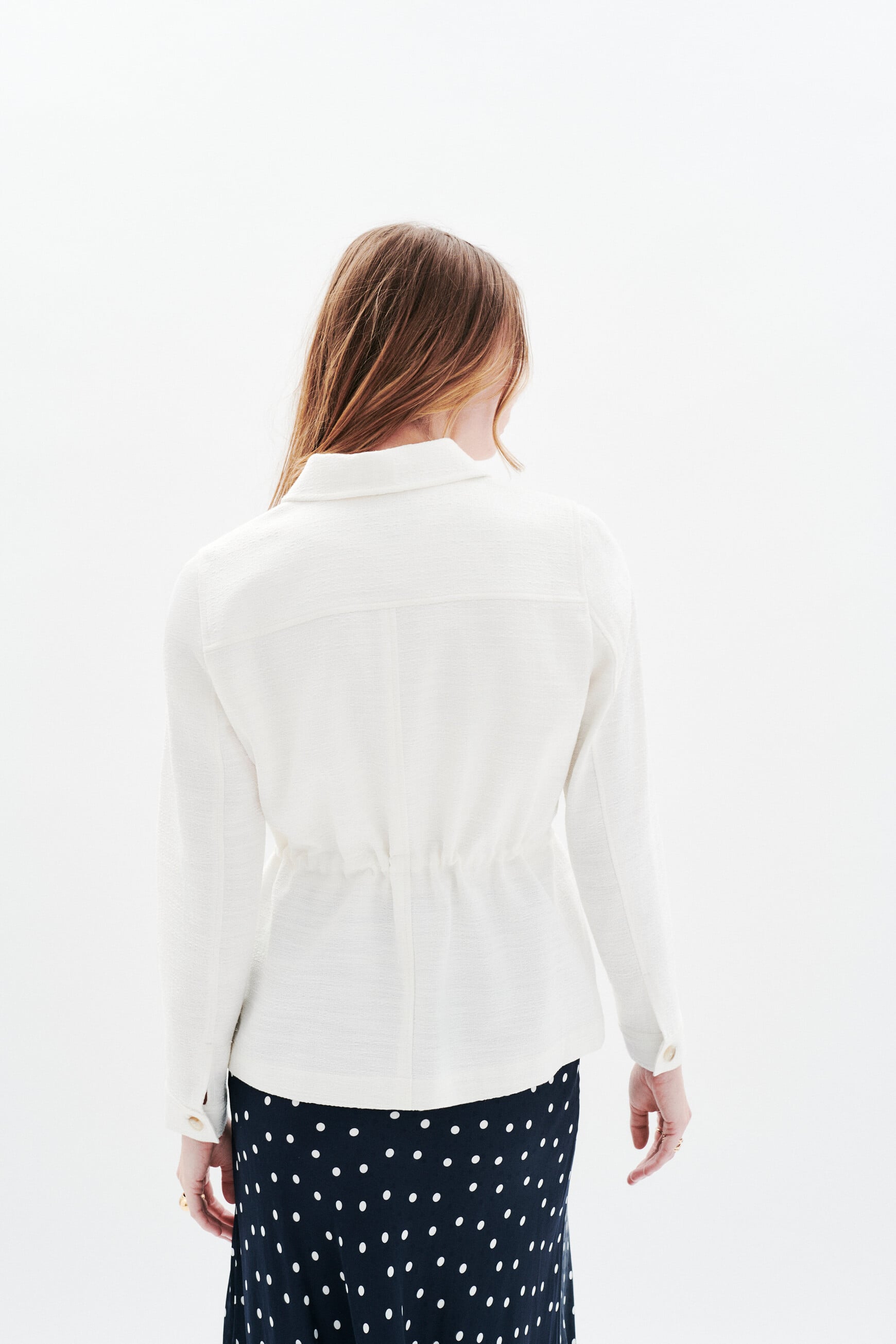 Grace2 jacket ecru woman