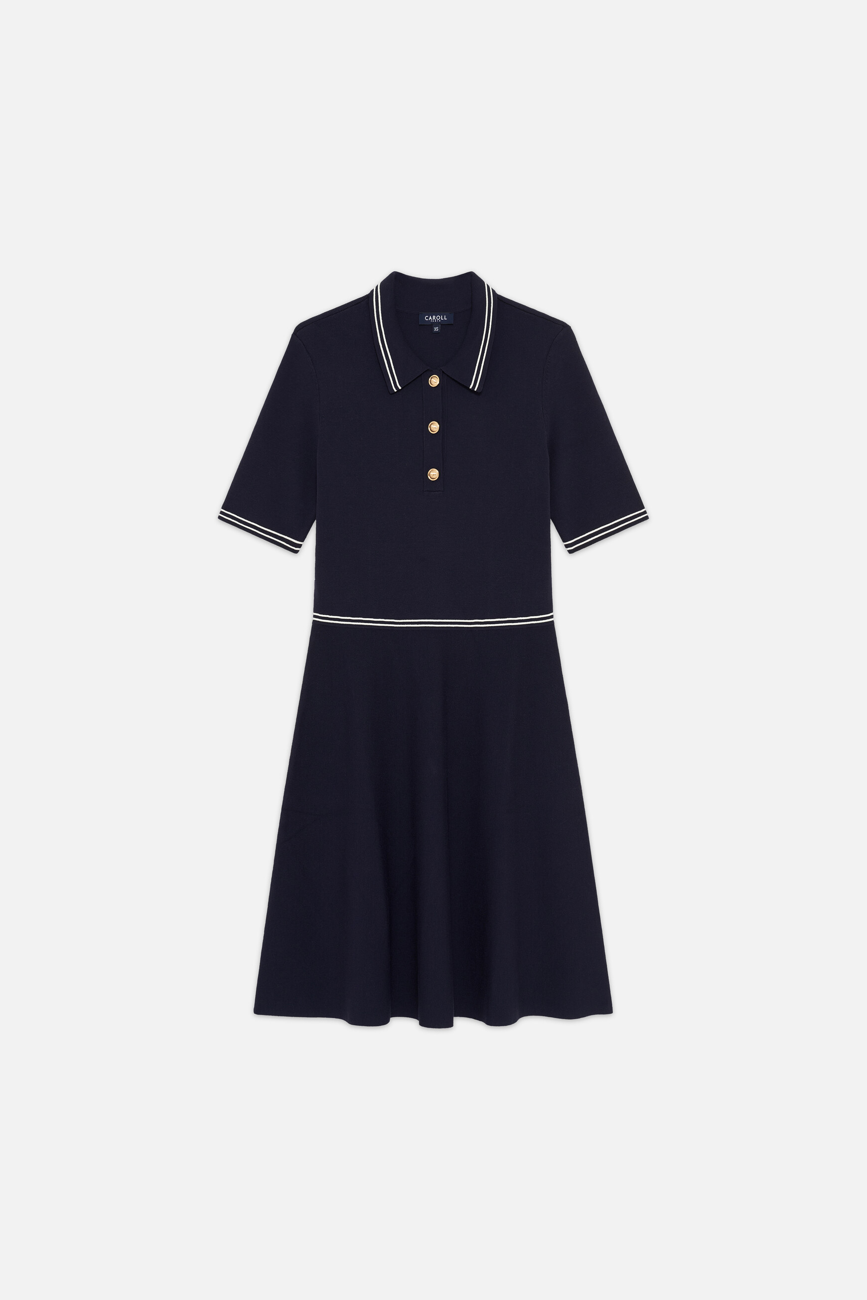 Jurk Rmacao marineblauw vrouw