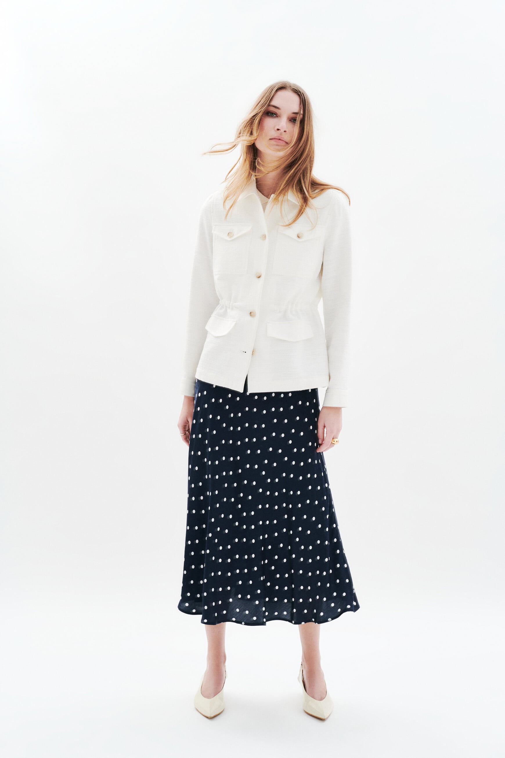 Grace2 jacket ecru woman