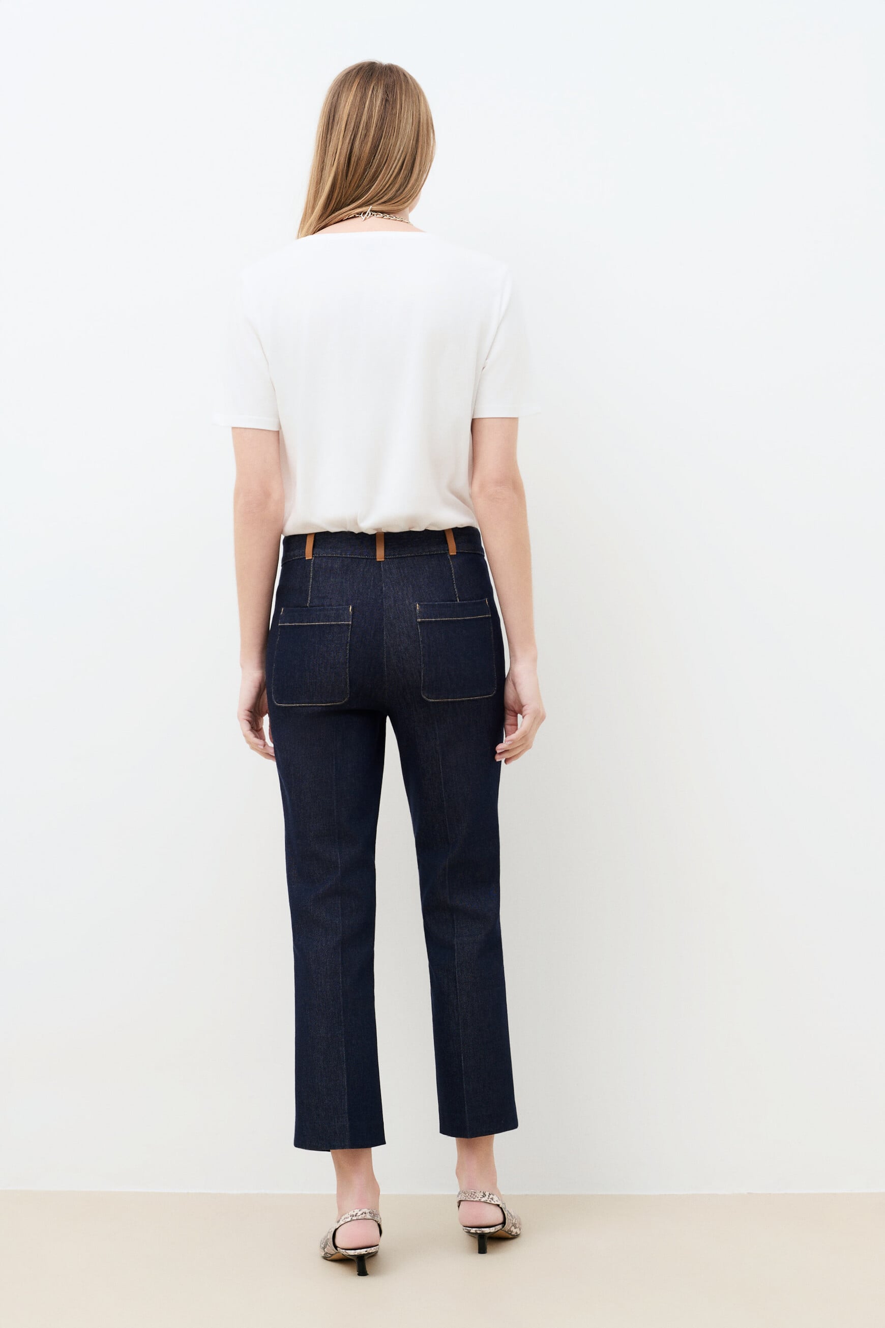 Pantalon Pegasidenim denim brut femme