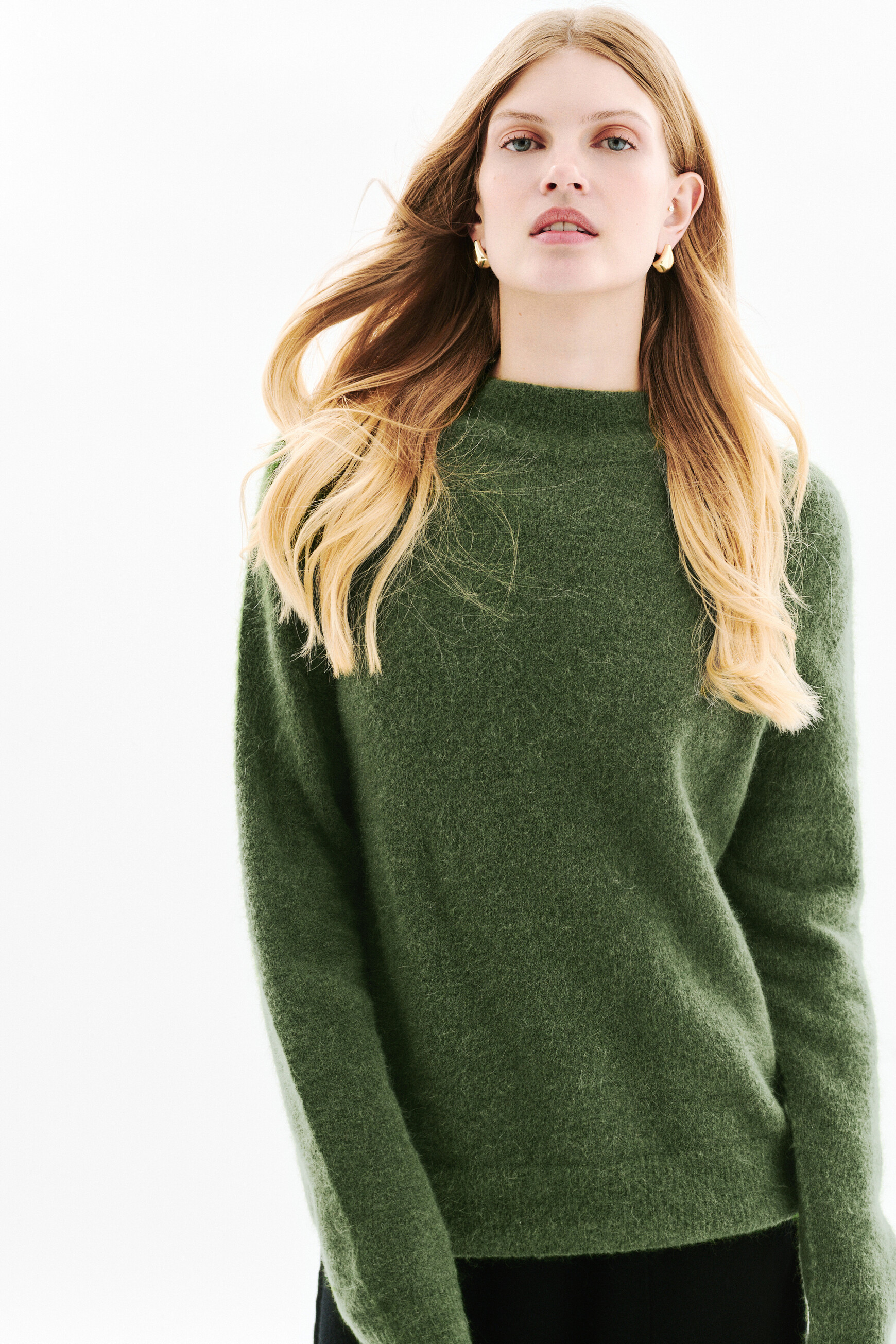 Pull Marianno vert femme