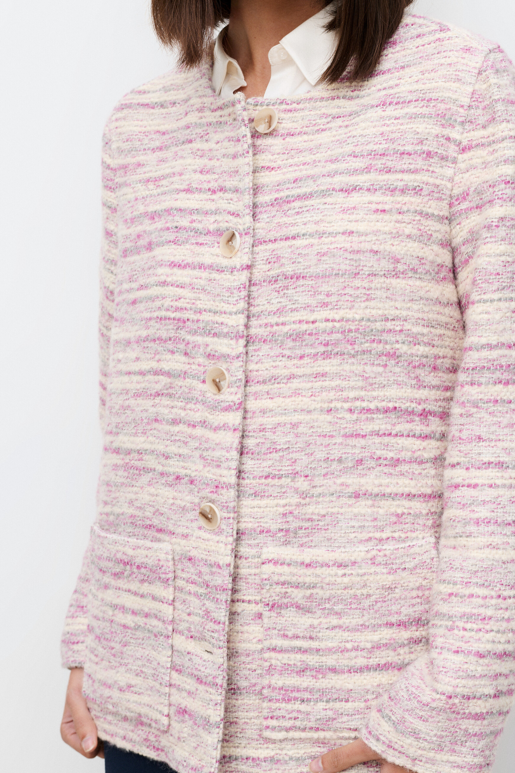 Veste Vaillancine mauve femme