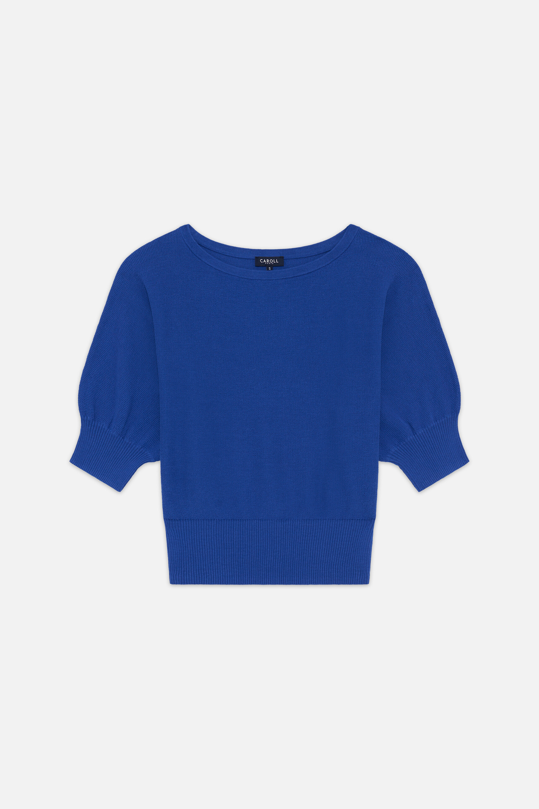 Pull joan oversize bleu electrique femme