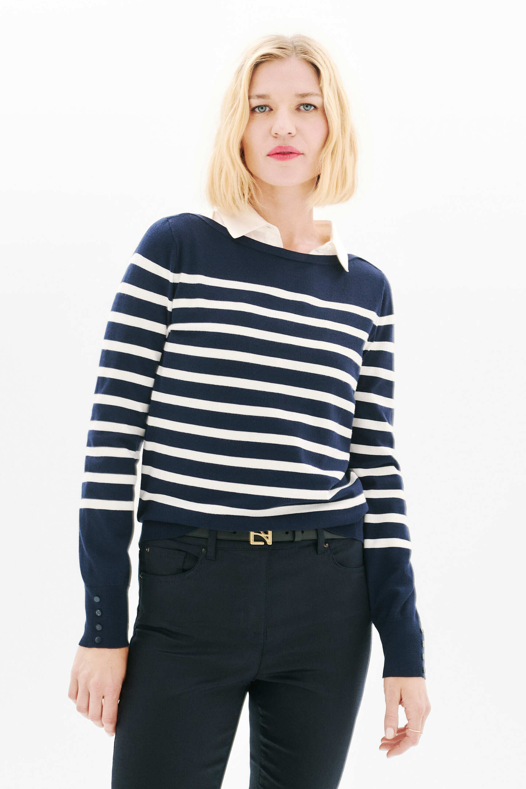 Pullover Mjulie marineblau damen
