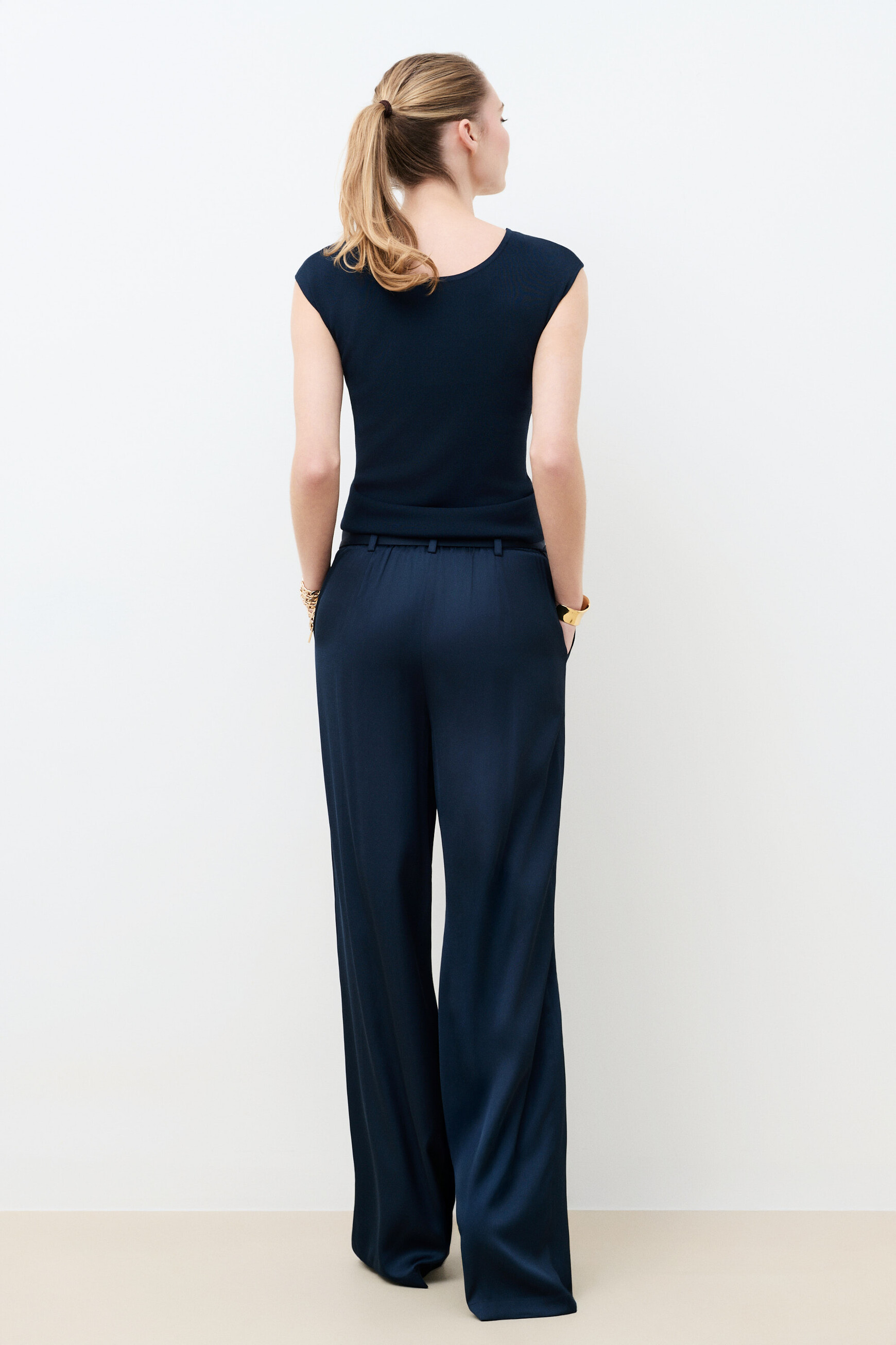 Maglione Mcherry blu navy donna