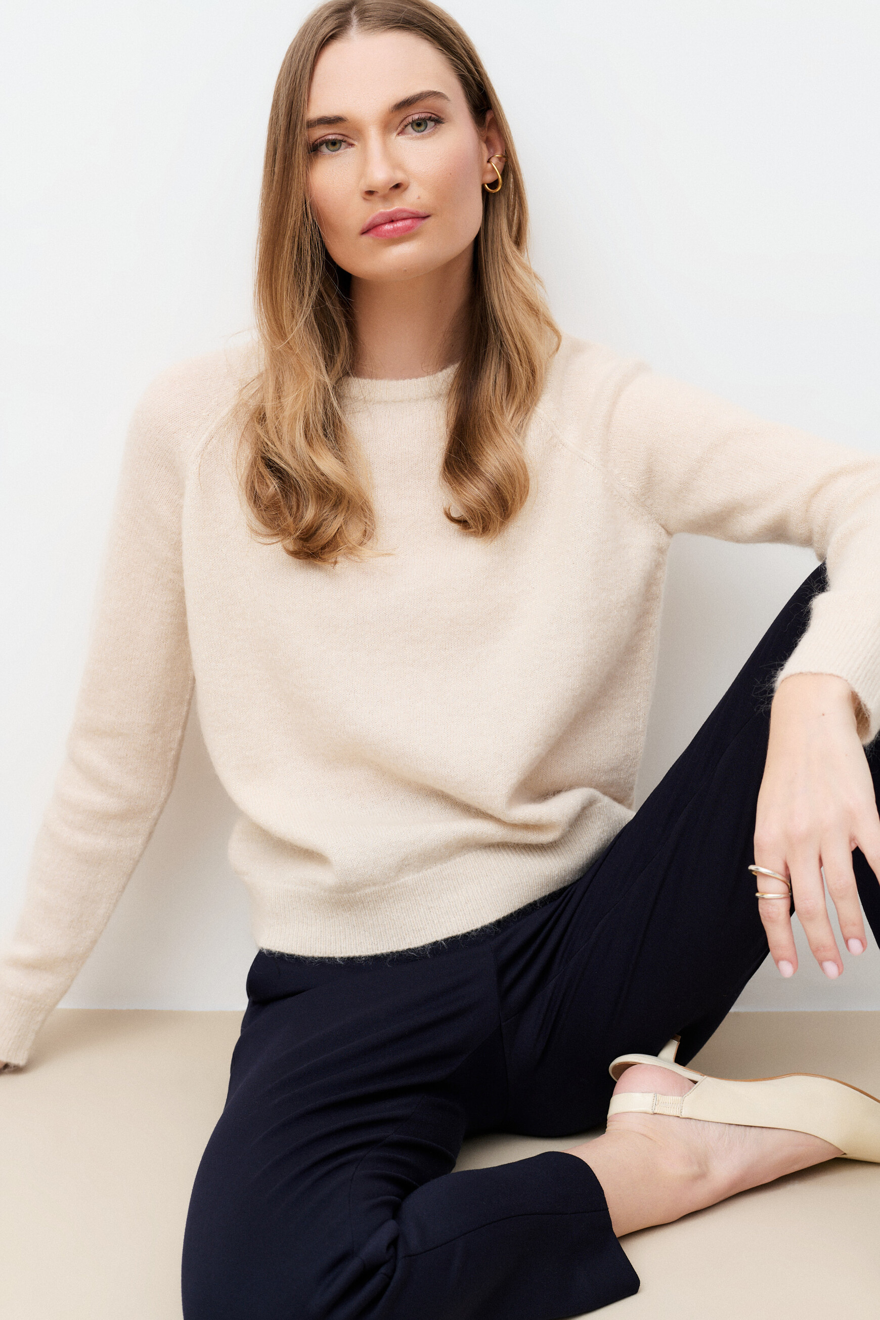 Pull Mcassandra ecru femme
