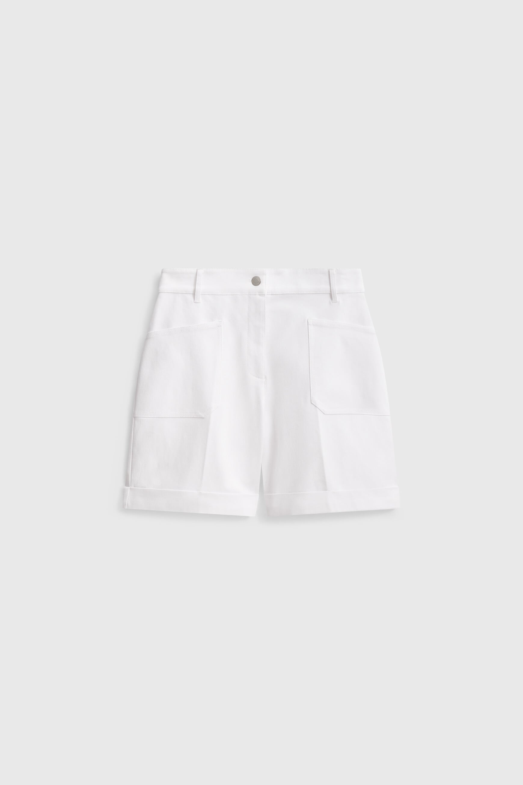 Short Sombrero blanc femme