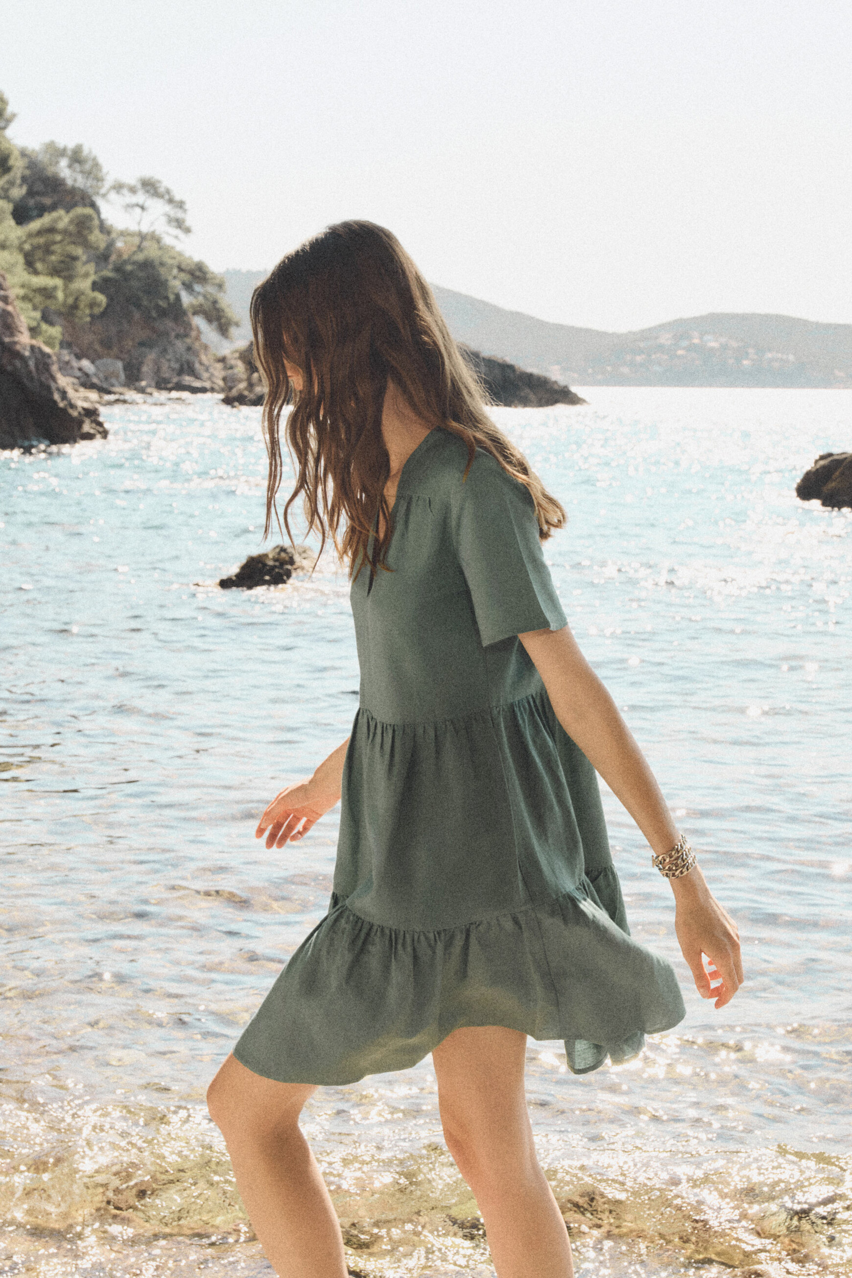 Robe Rpatricia vert femme
