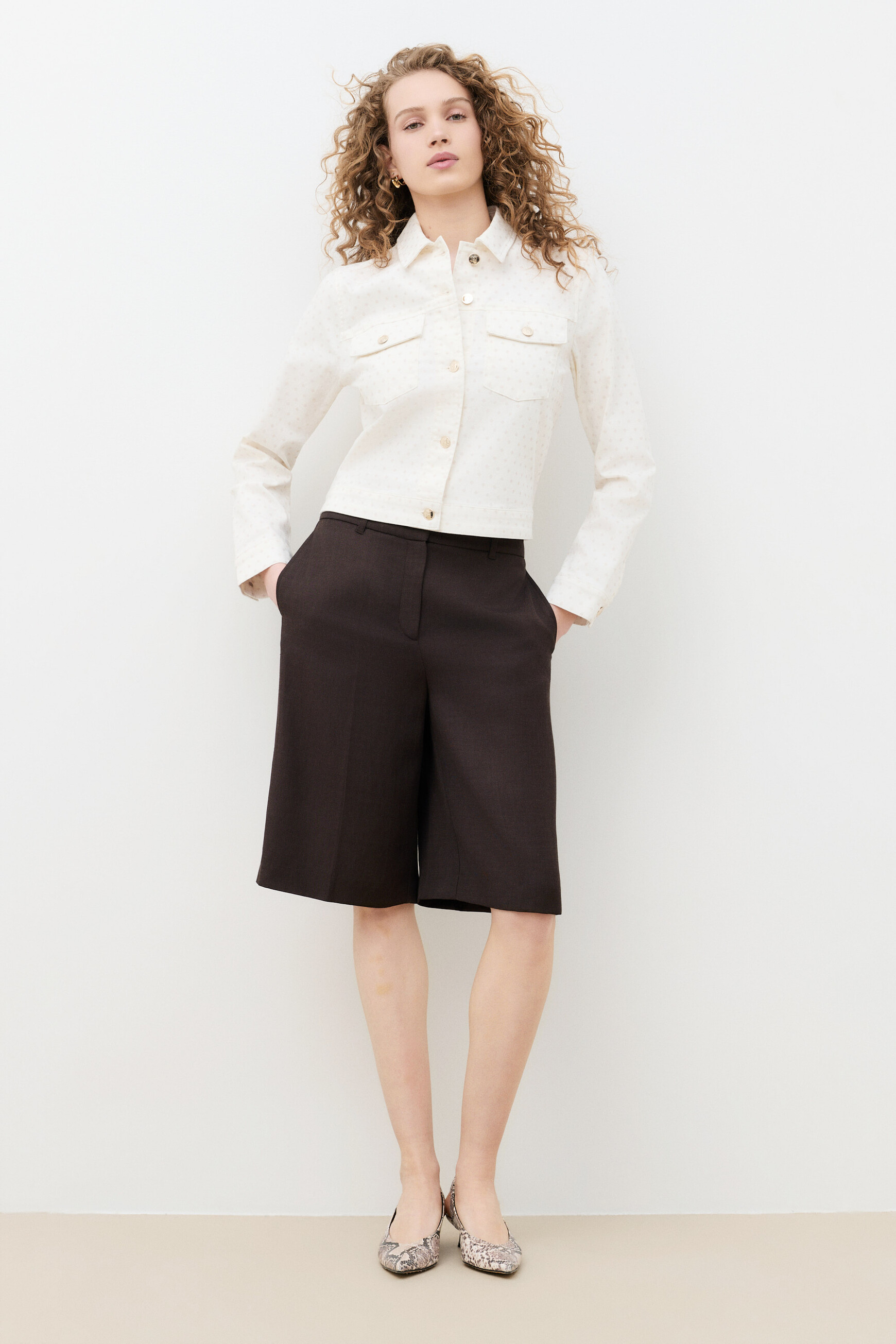 Blouson Volubile ivoire femme