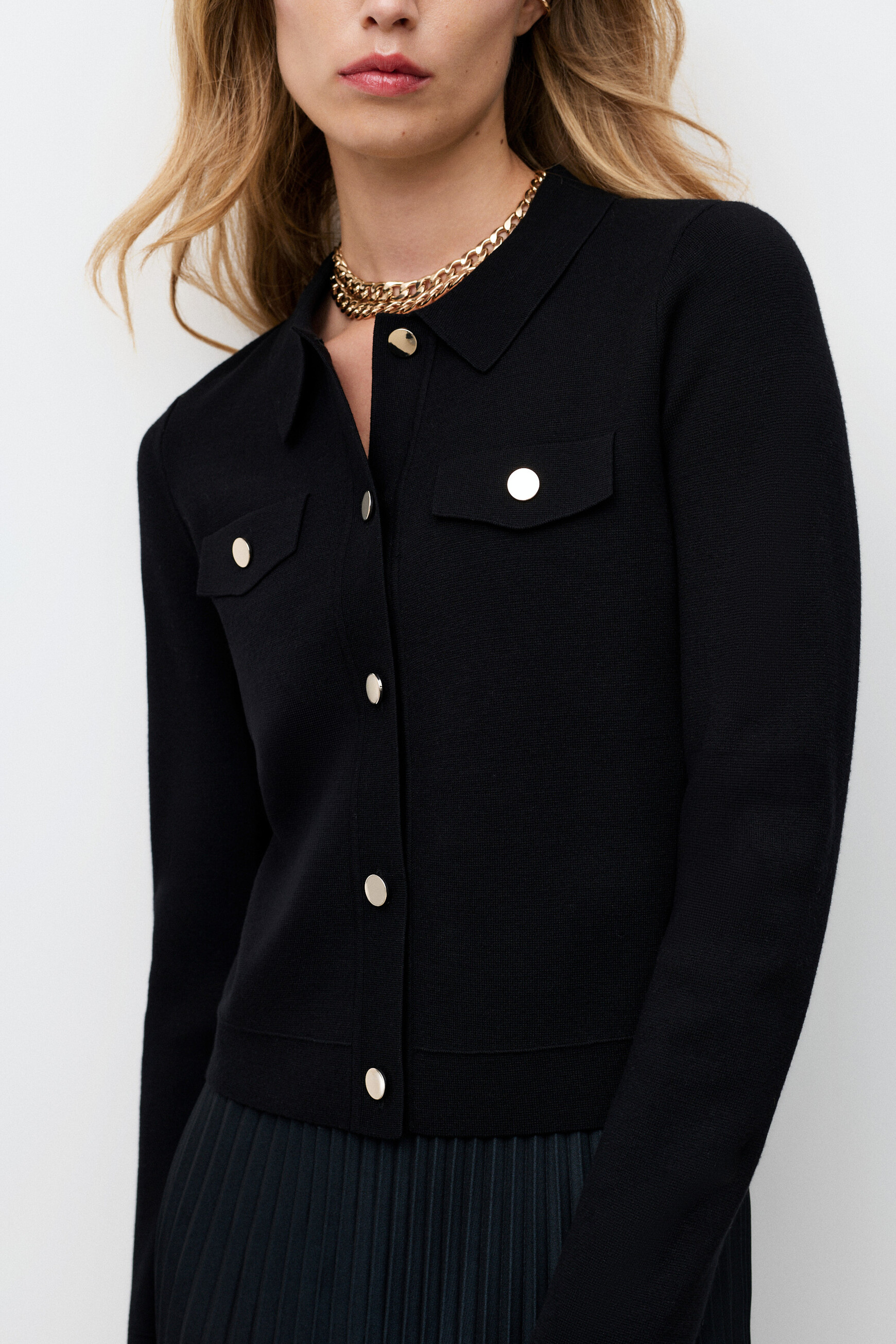 Chaqueta Mflo negro mujer