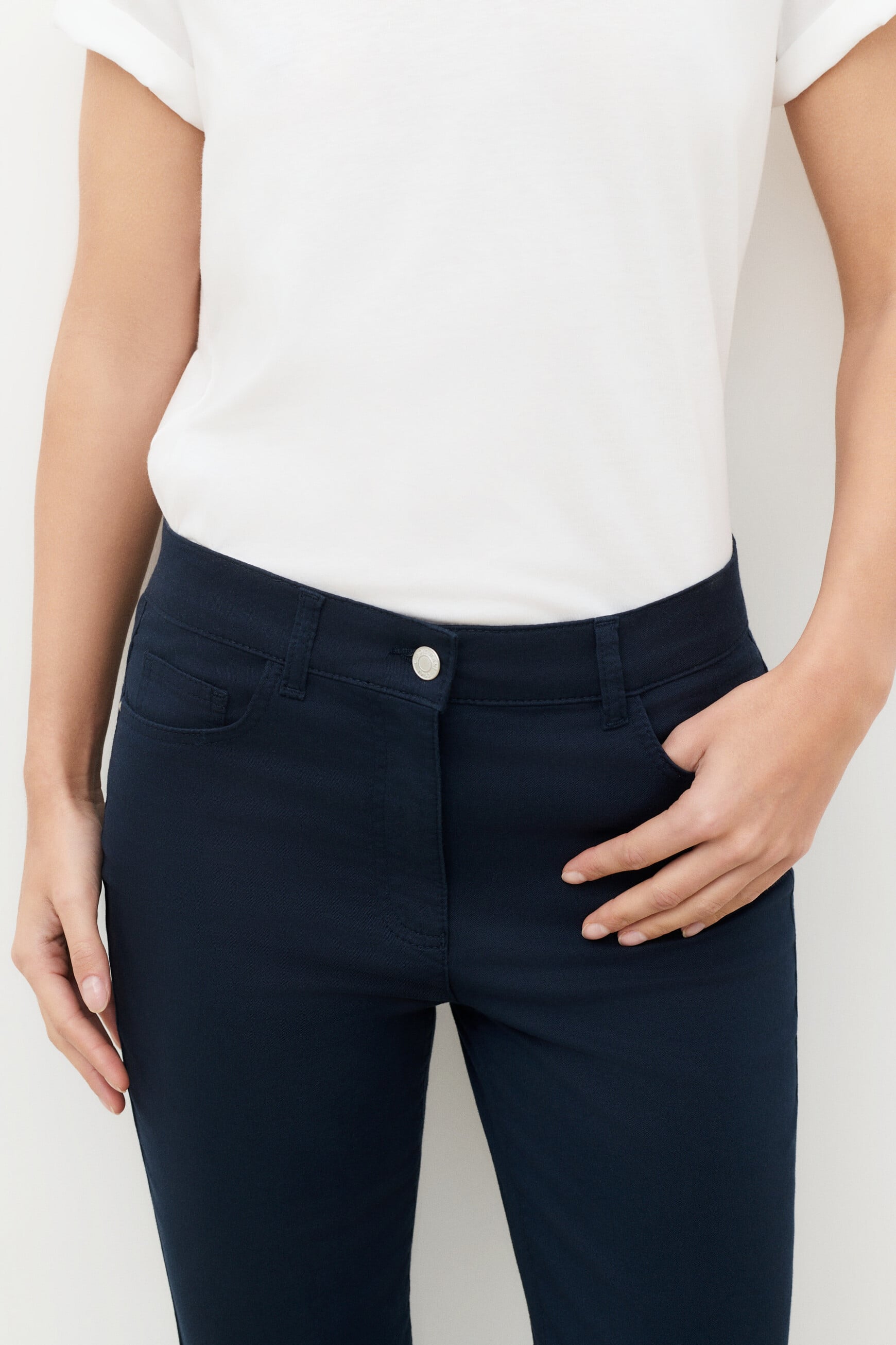 Pinocchietto Mason blu navy donna