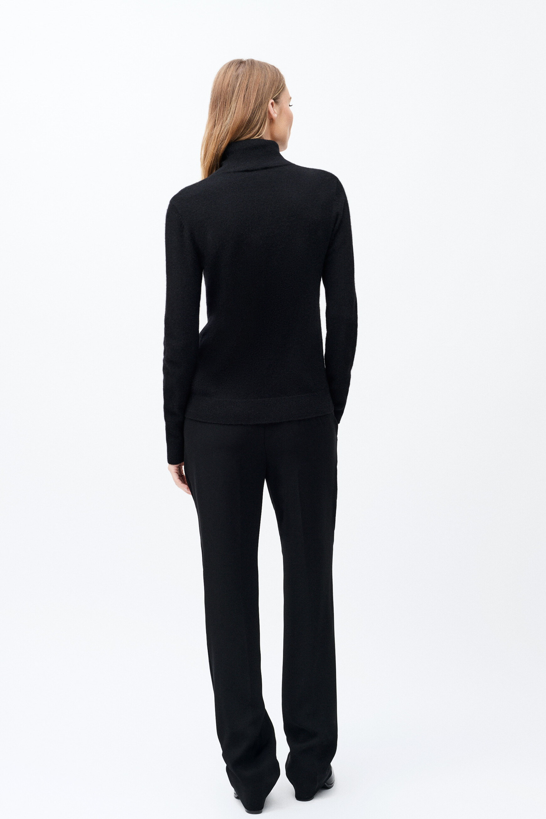 Dylan b 100% cashmere sweater black woman