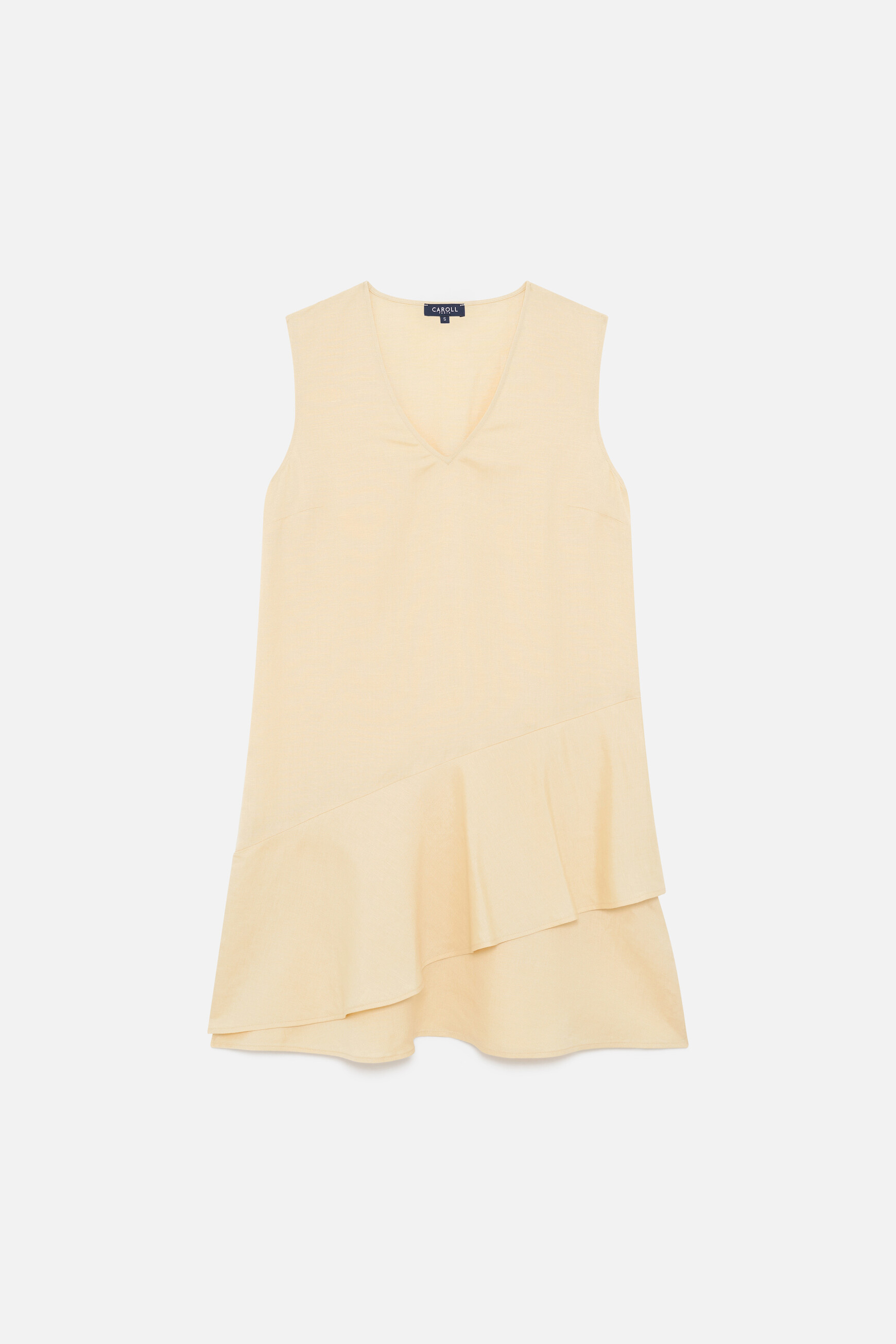 Robe Ranabelle jaune pastel femme