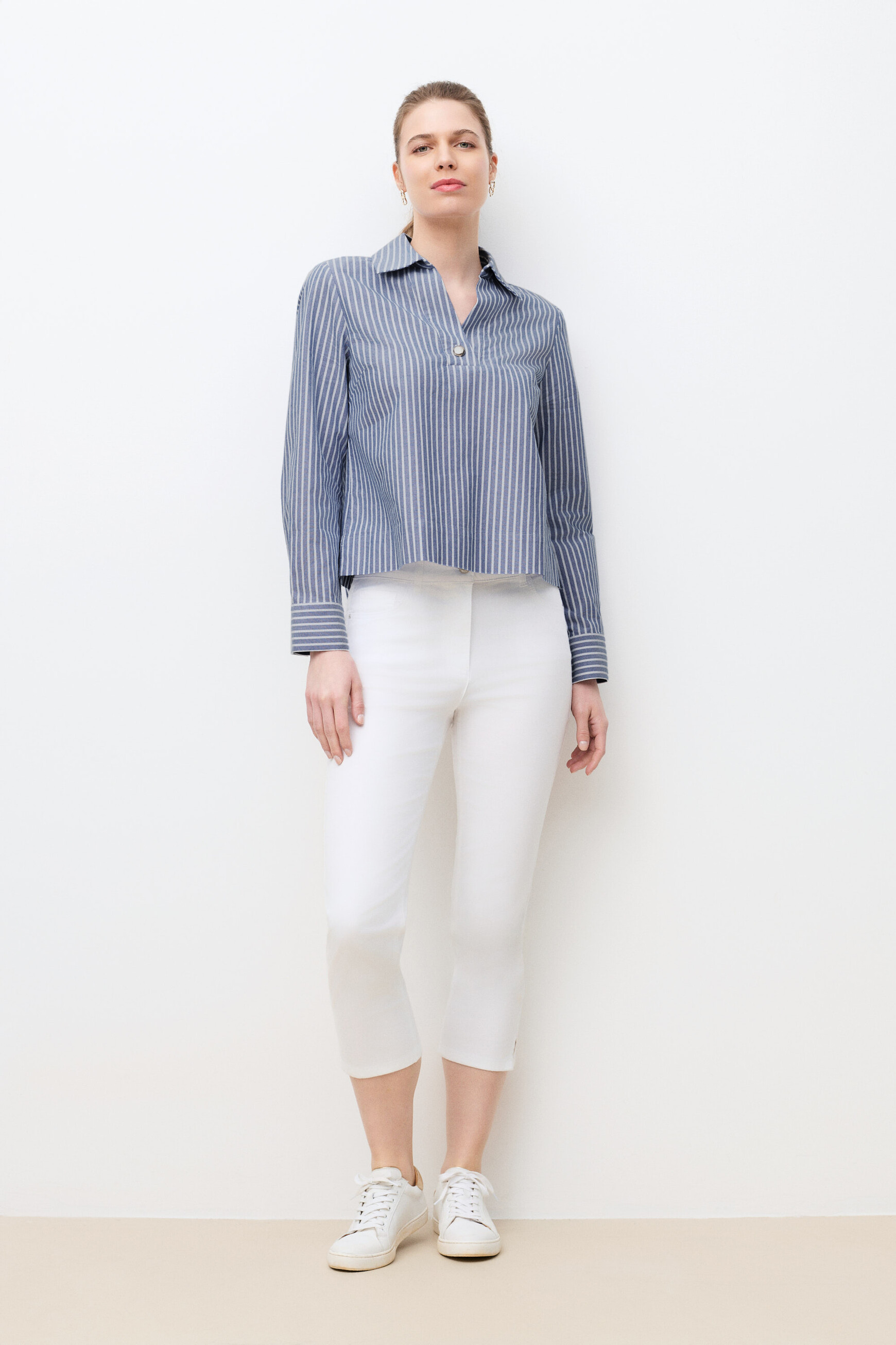 Chemise Clodia2 bleu pastel femme