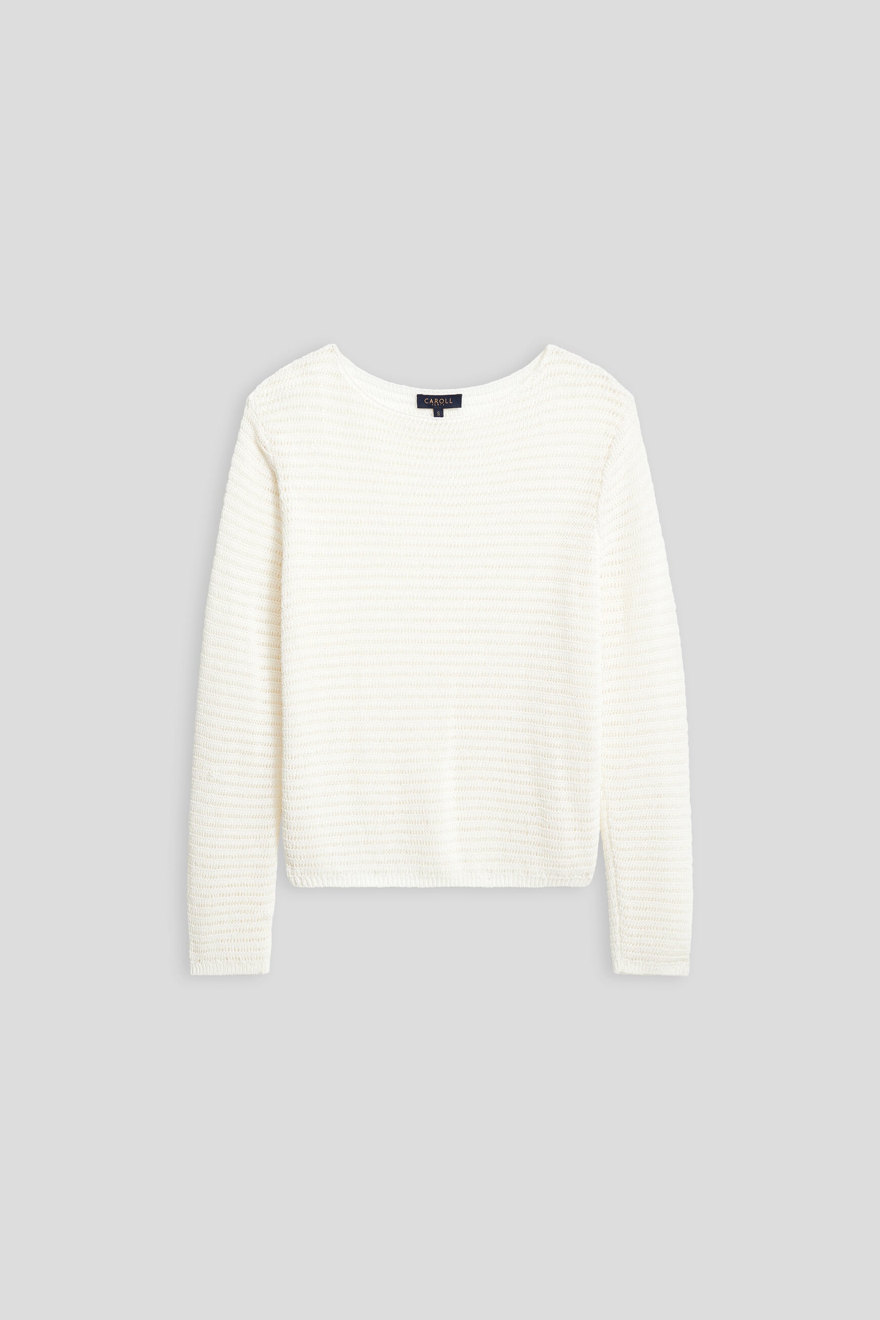 Pull Maldives blanc femme
