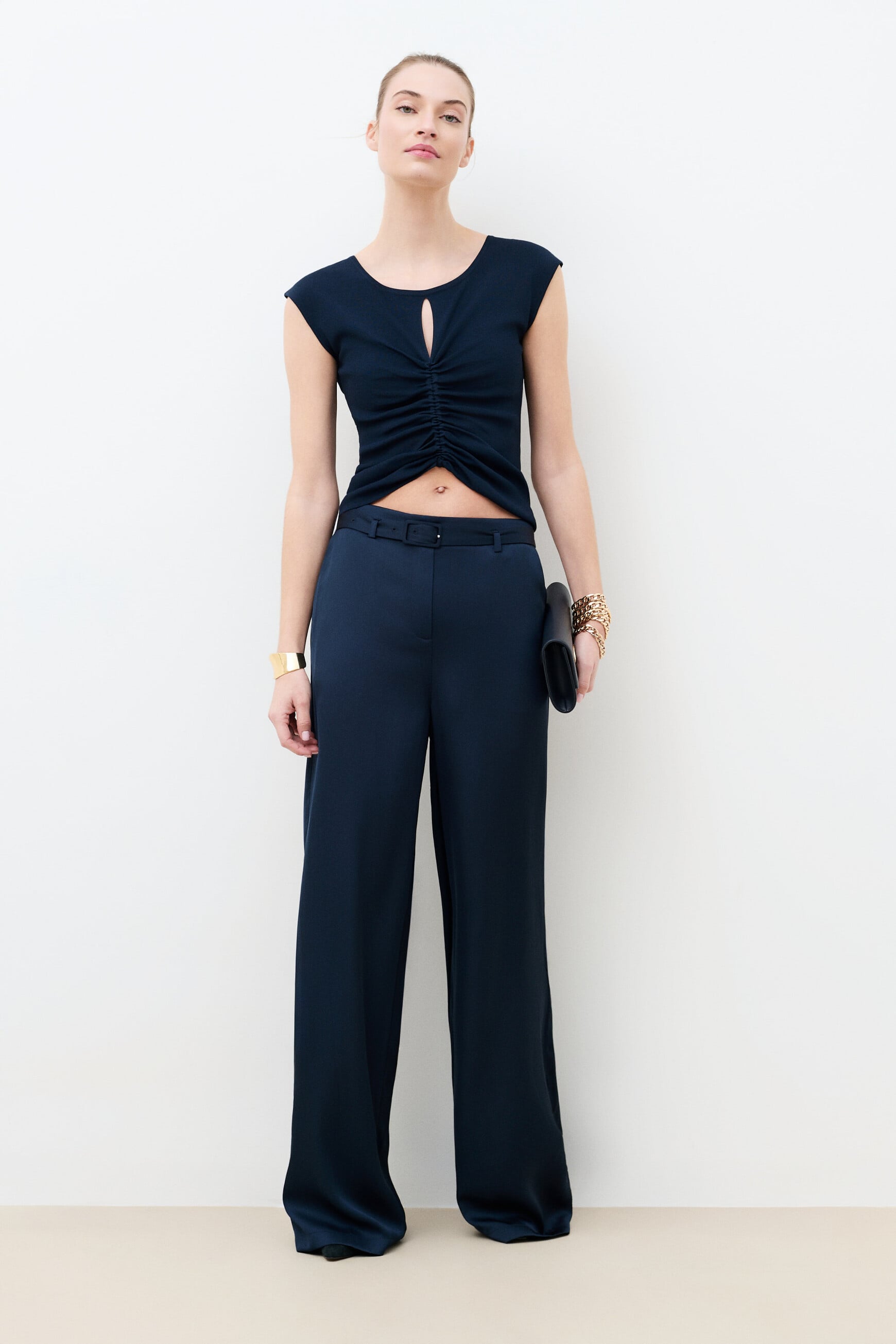 Maglione Mcherry blu navy donna