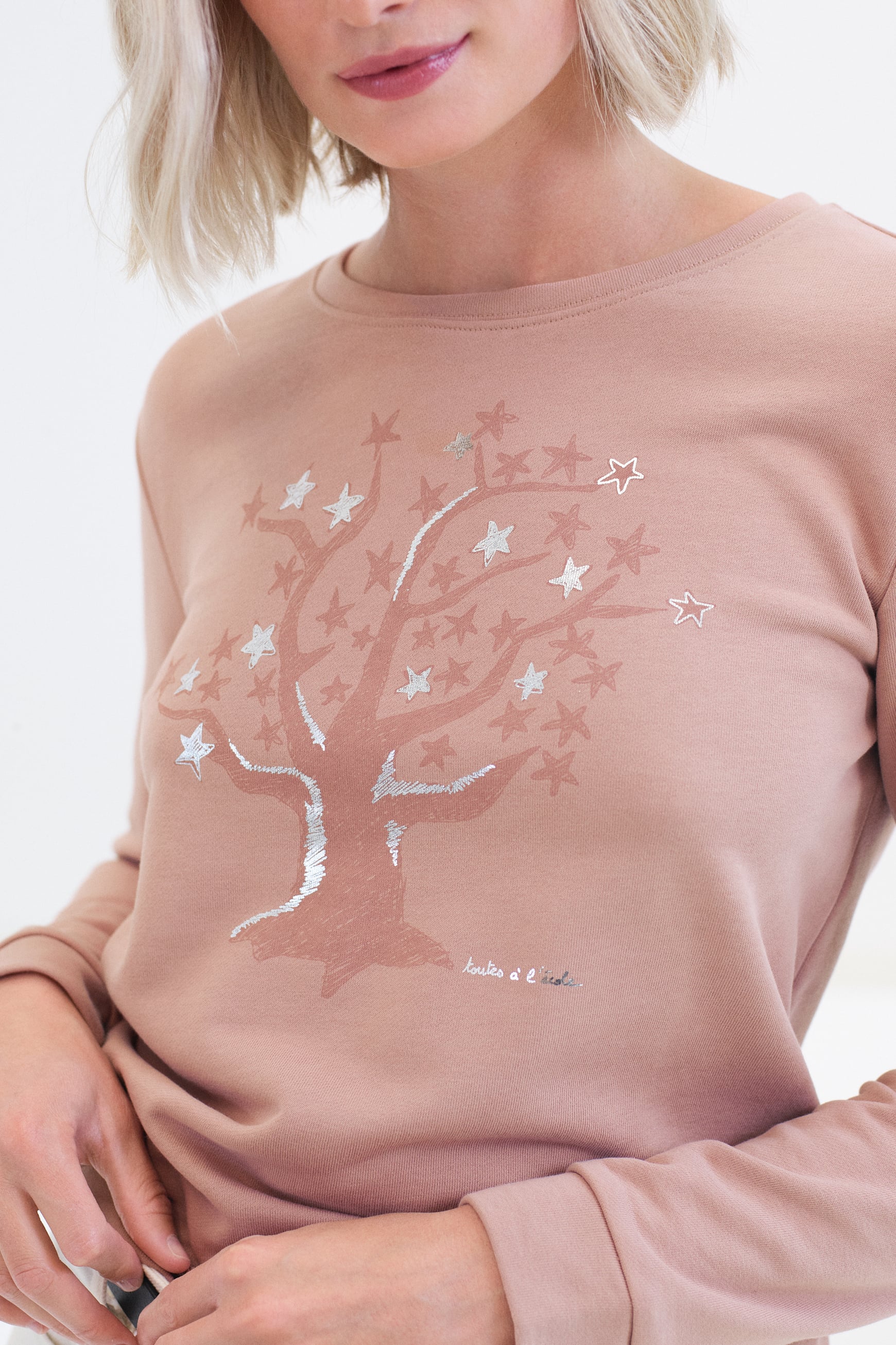 Sweater Lamia rood vrouw