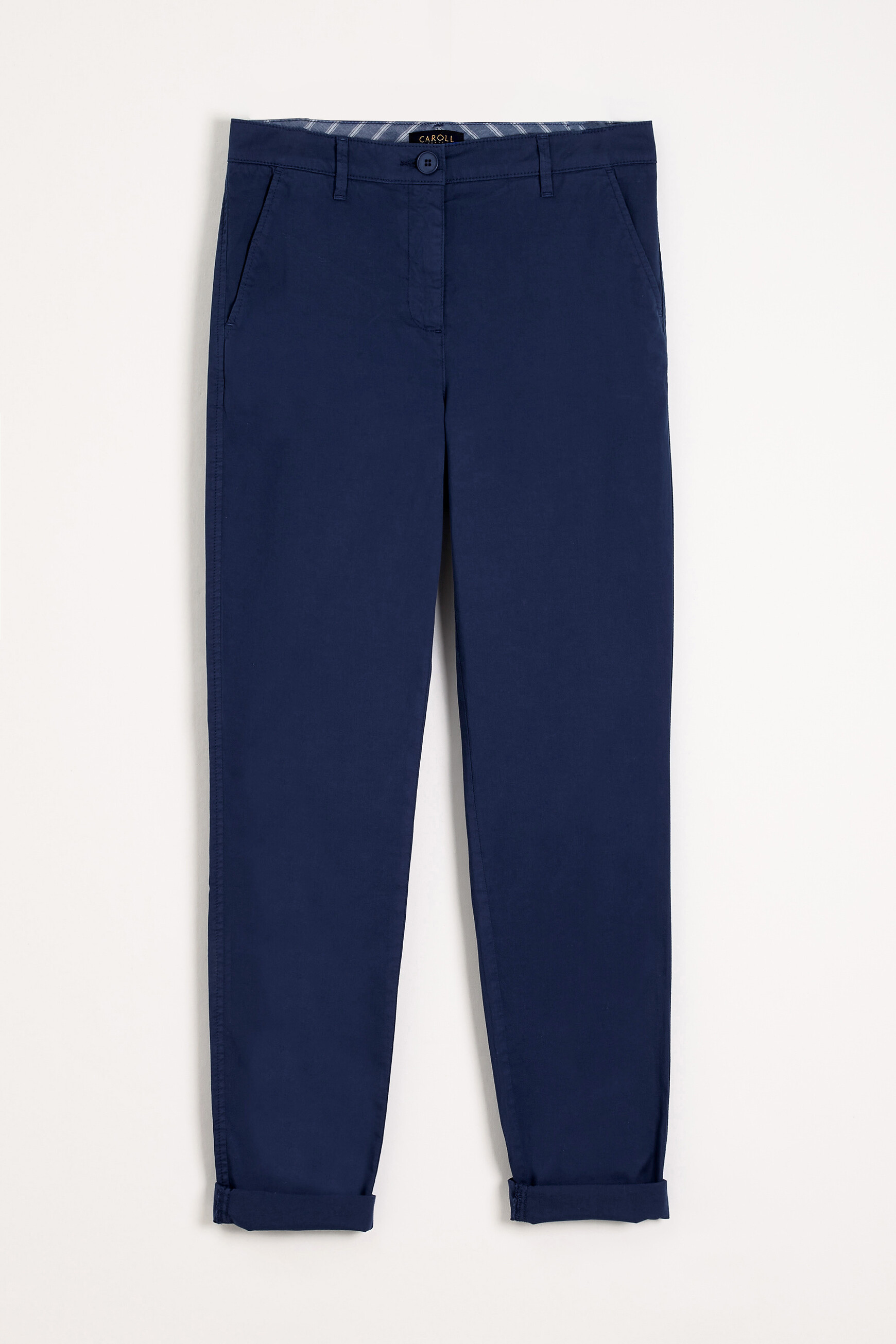 pantalon adelmo bleu marine femme