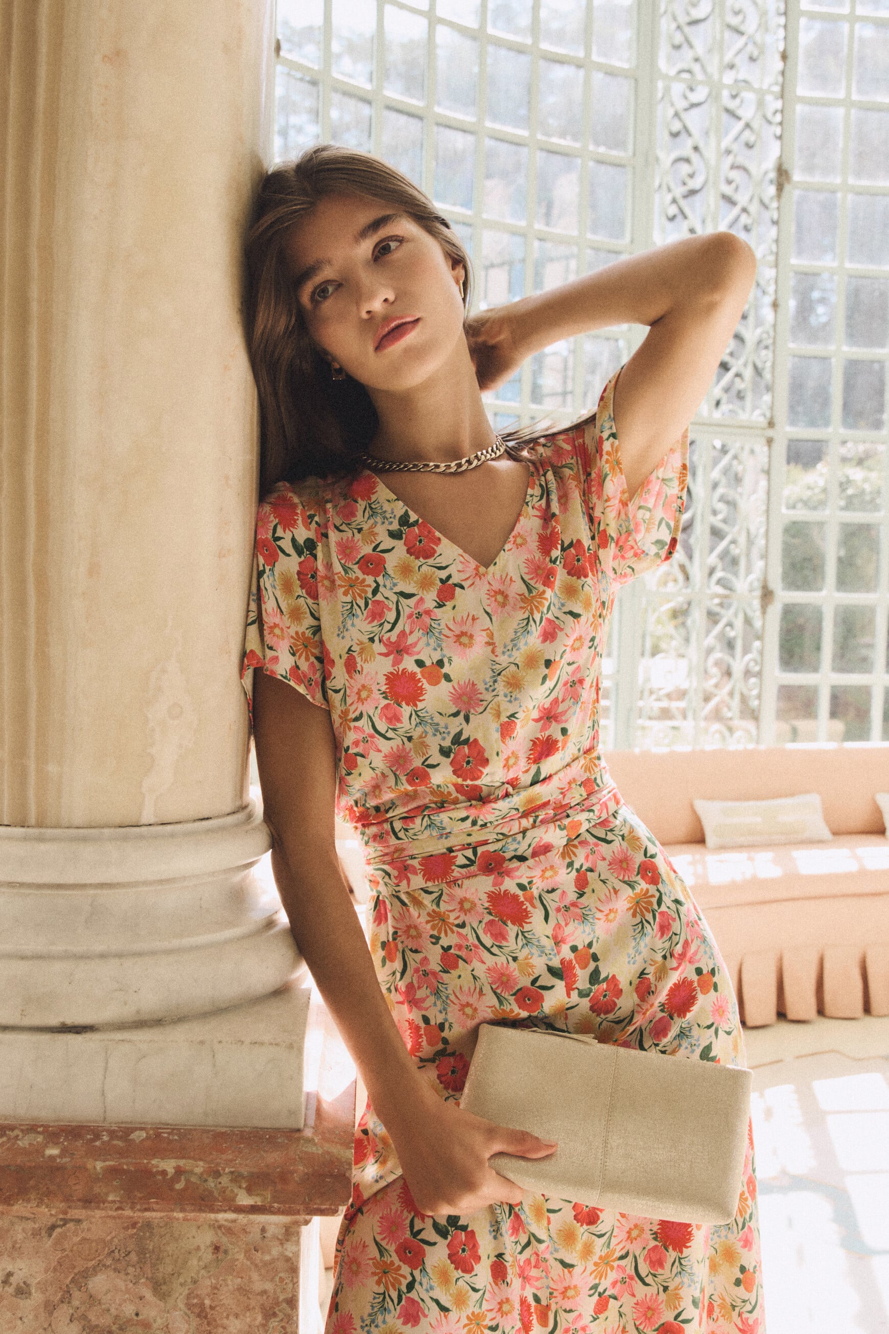 Robe Rleila multicolore femme