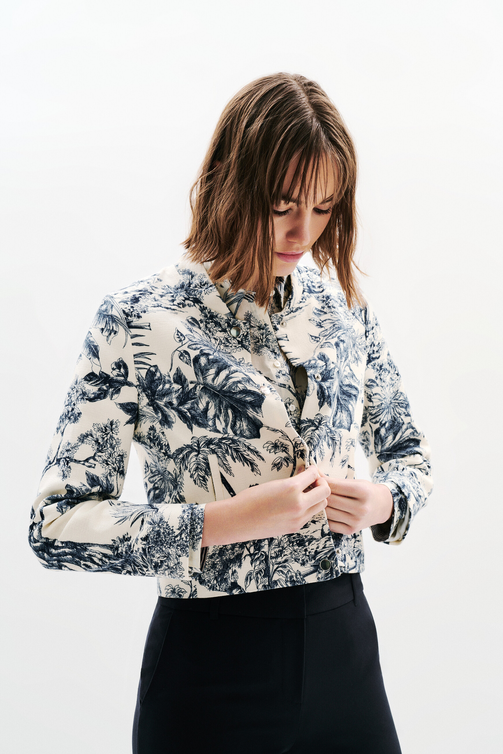 Giacca vienna blu navy donna