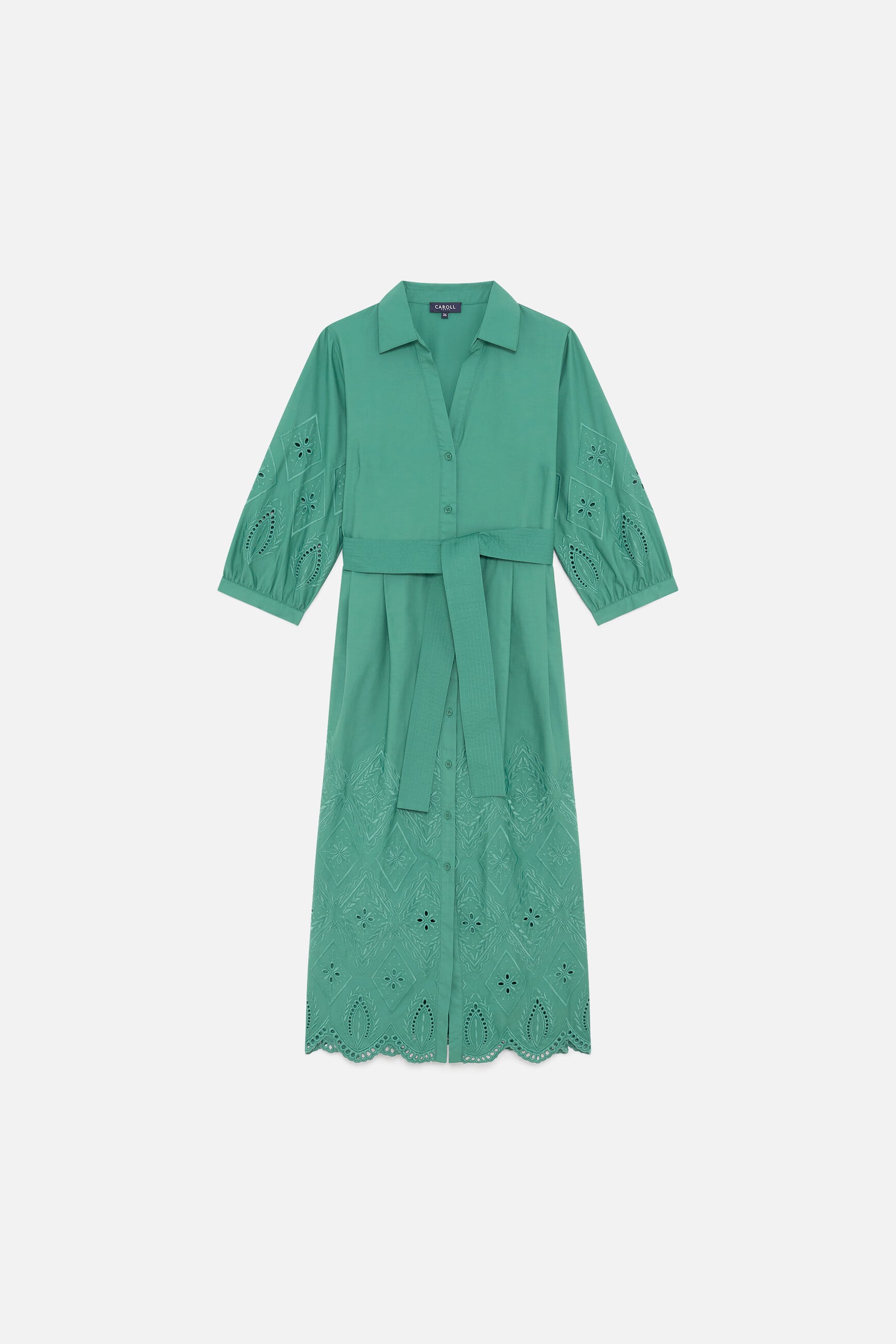 Robe Romy vert femme