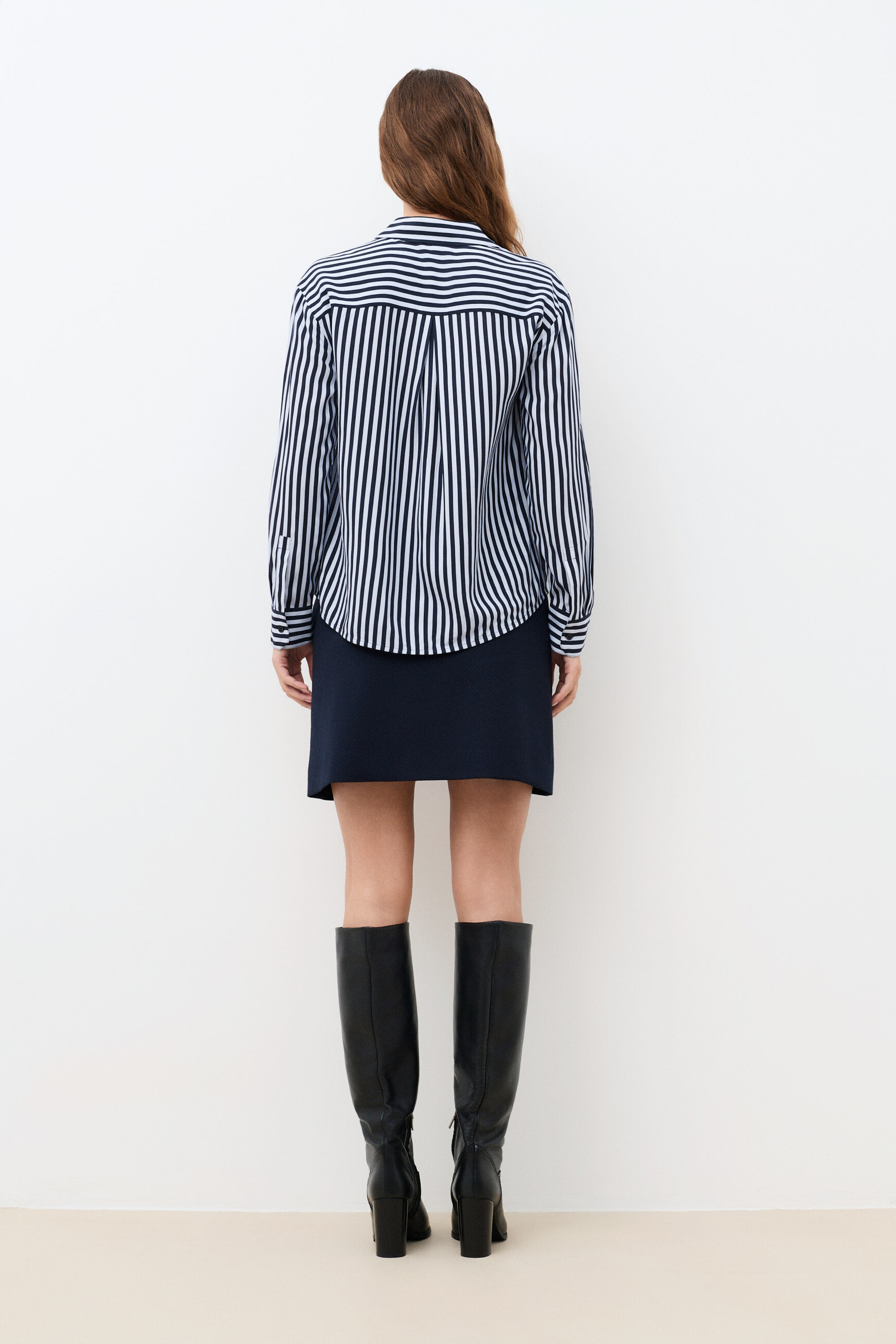 Camicia Caby blu navy donna