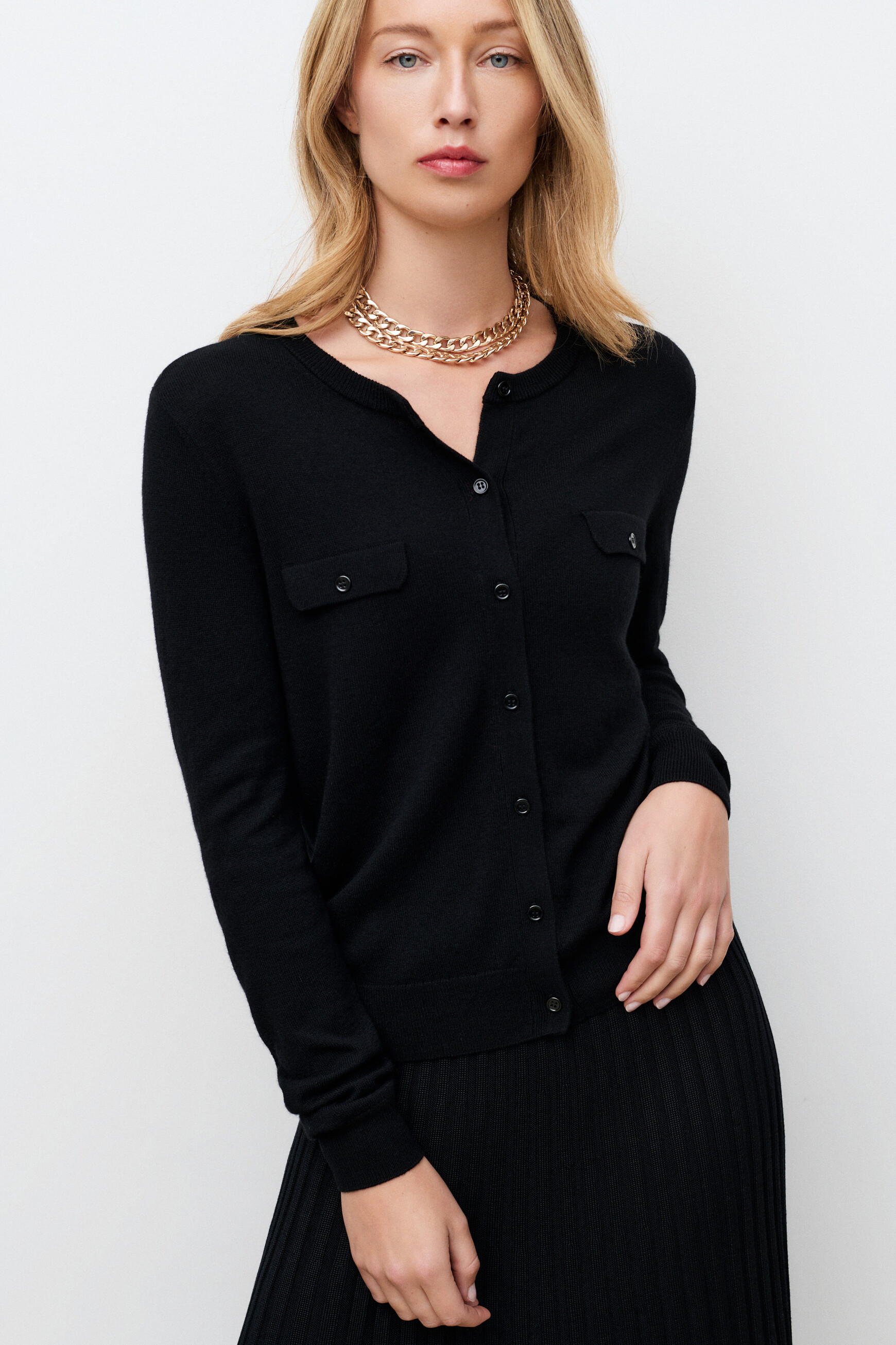 Gilet Mcarola noir femme