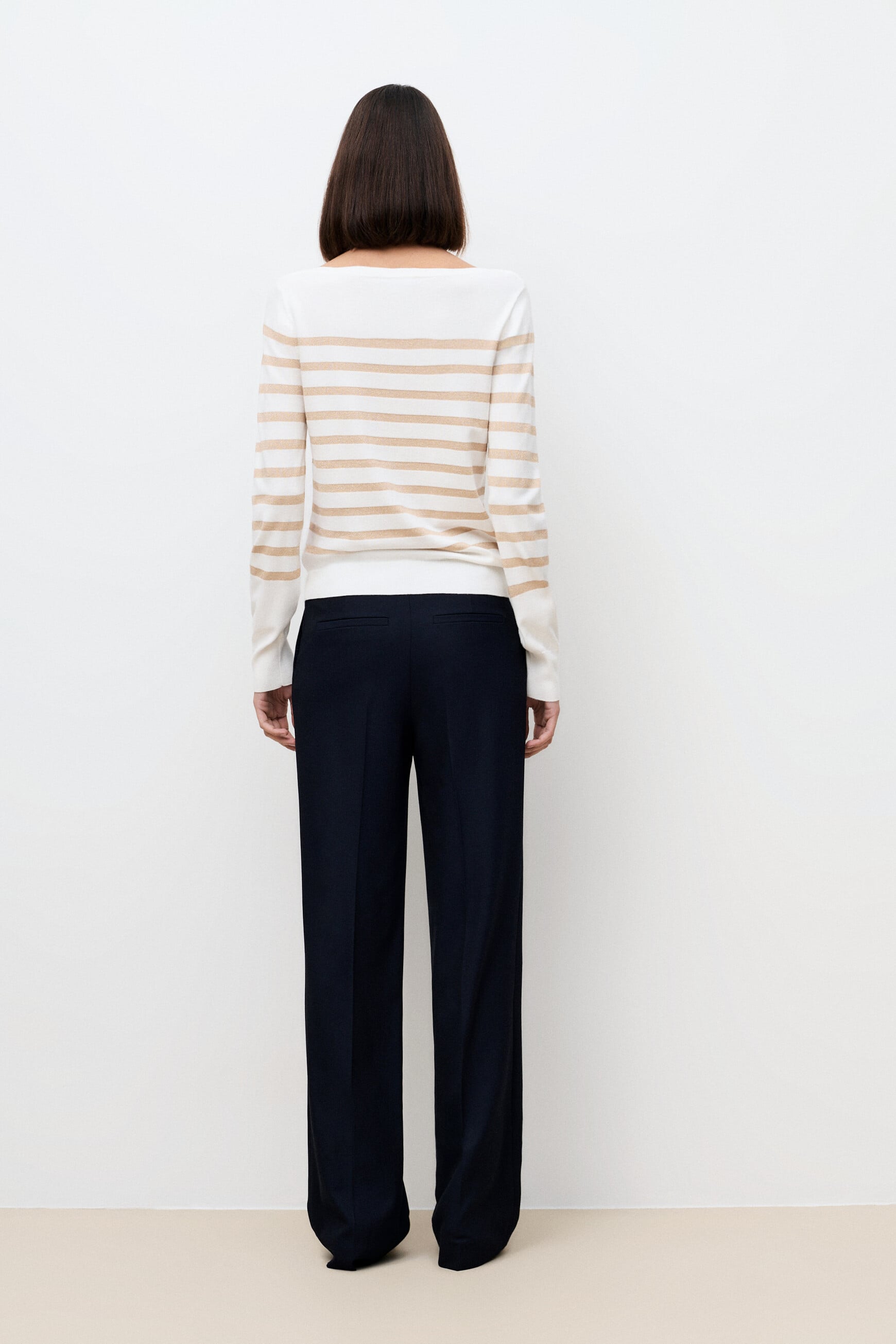 Pull mjulie couleur or femme